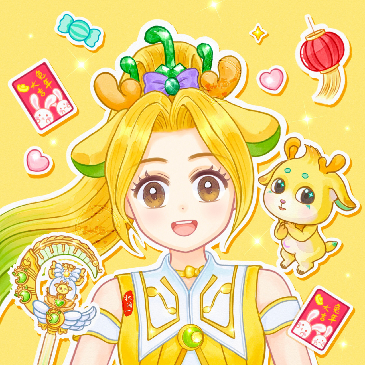 巴啦啦小魔仙|白尹玥|可爱头像 画的是巴啦啦小魔仙的白尹玥哦