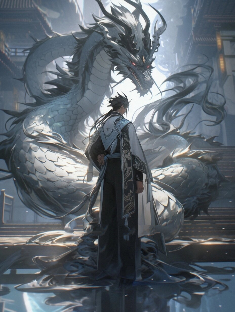 龙吟地魄来|帅气武侠古风青龙之怒男生头像 青龙之怒,蓝焰燃天