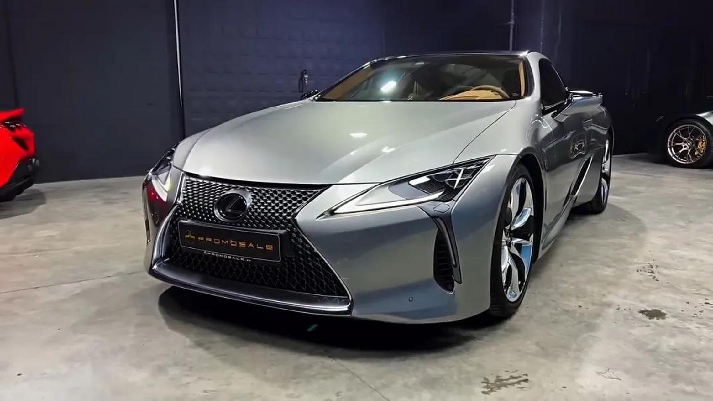 全新款雷克萨斯lc500 轿跑惊艳亮相