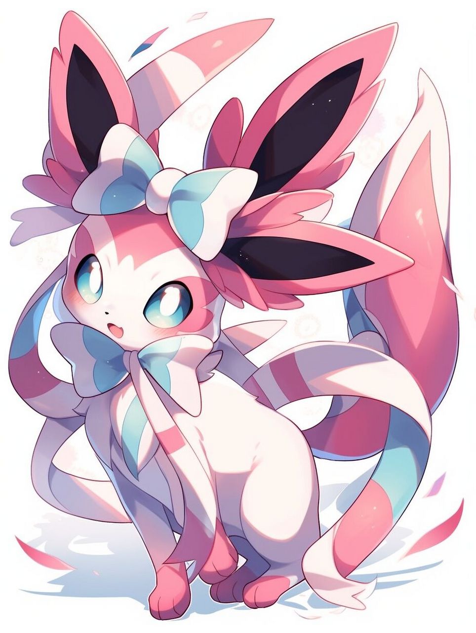 仙子伊布,是一只可爱的妖精宝可梦,外形可爱至极,长着一对超级萌的