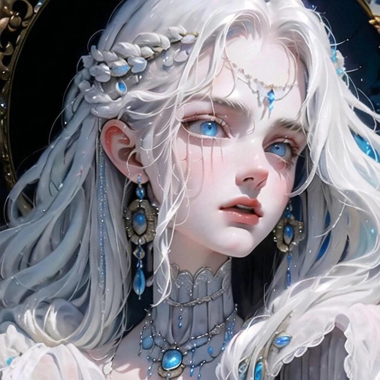 宫廷暗黑系列女生头像 欧美风 动漫头像 [亲吻][亲吻][亲吻]