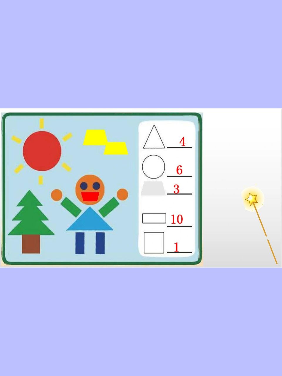 🌈今天分享一节数学公开课ppt《图形王国》 💁课程目标: 1