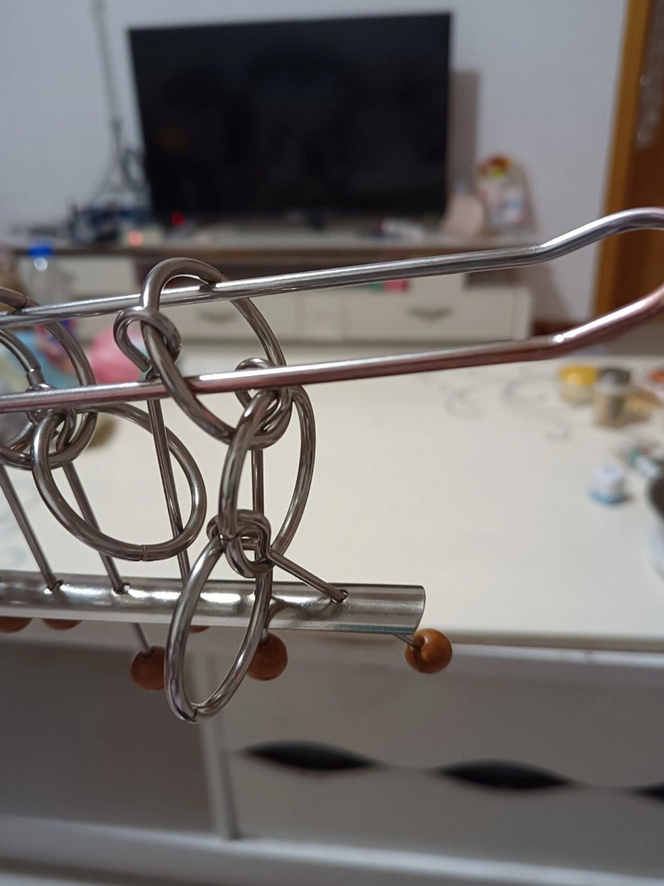 九连环打结了怎么办?