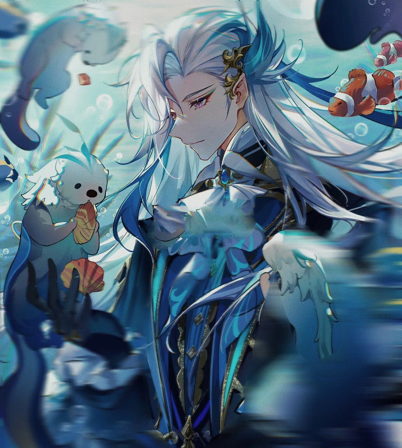 原神-那维莱特头像 喜欢的自截/私信原图 那维莱特马上复刻啦,祝各位