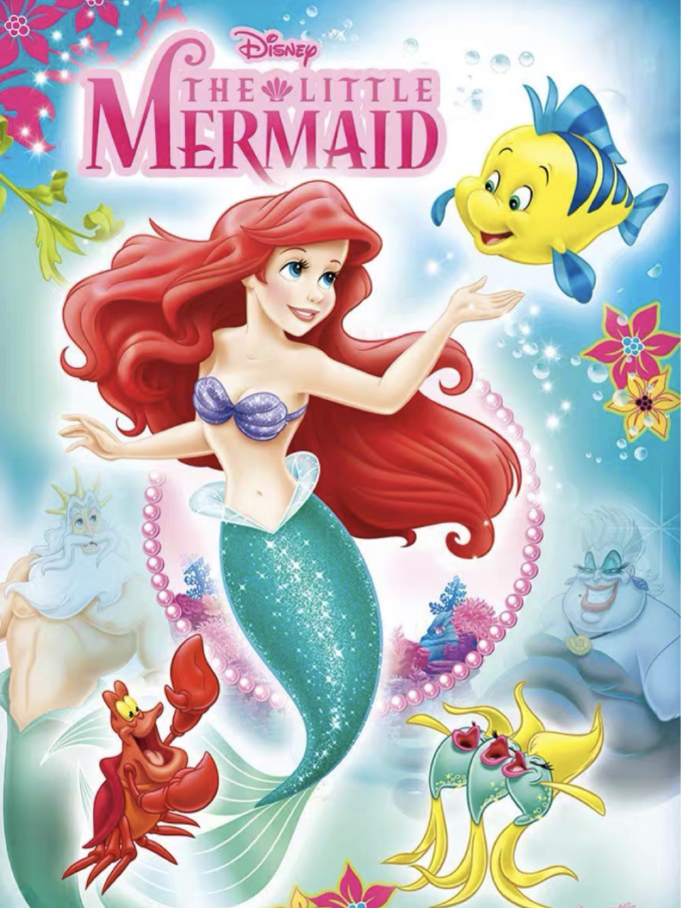 迪士尼小美人鱼公主爱丽儿海的女儿专辑特写