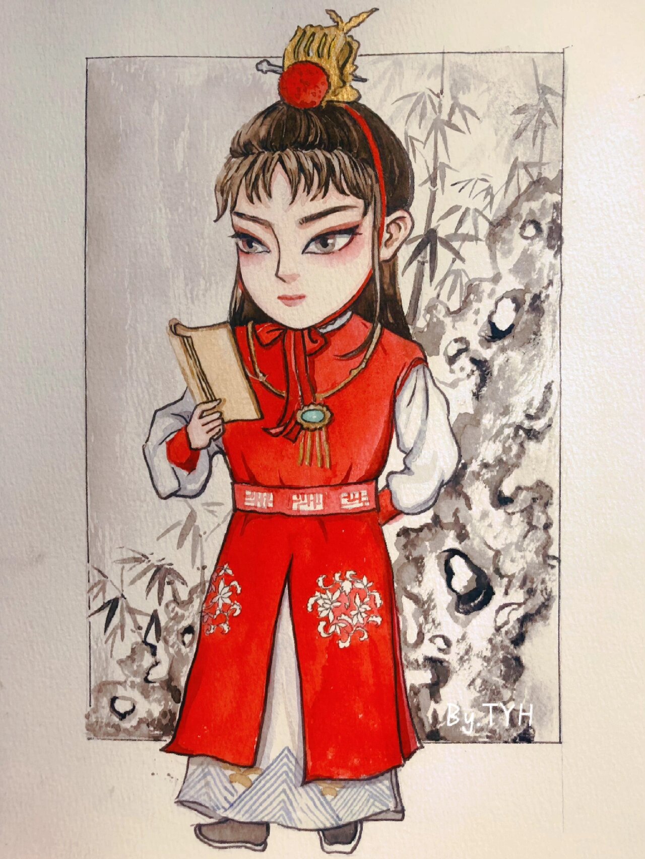 红楼梦q版人物—贾宝玉