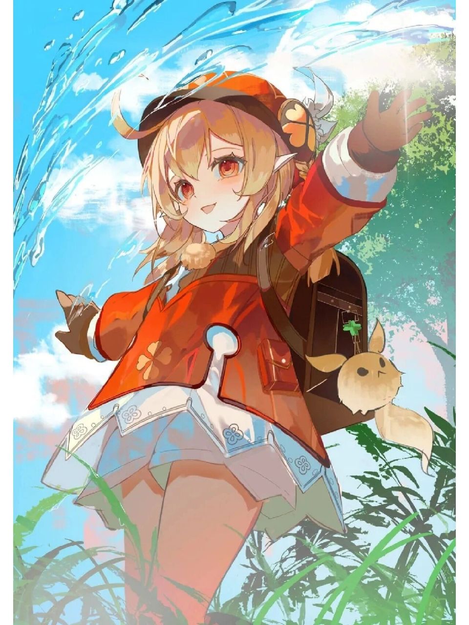 二次元美图|《原神》可莉