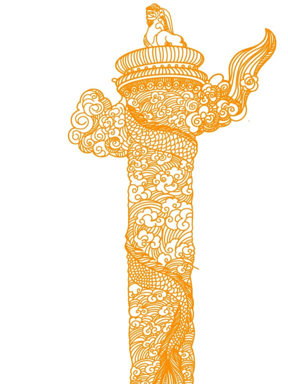 学习华表柱92 素材篇36615 国庆主题话必备元素92 华表柱