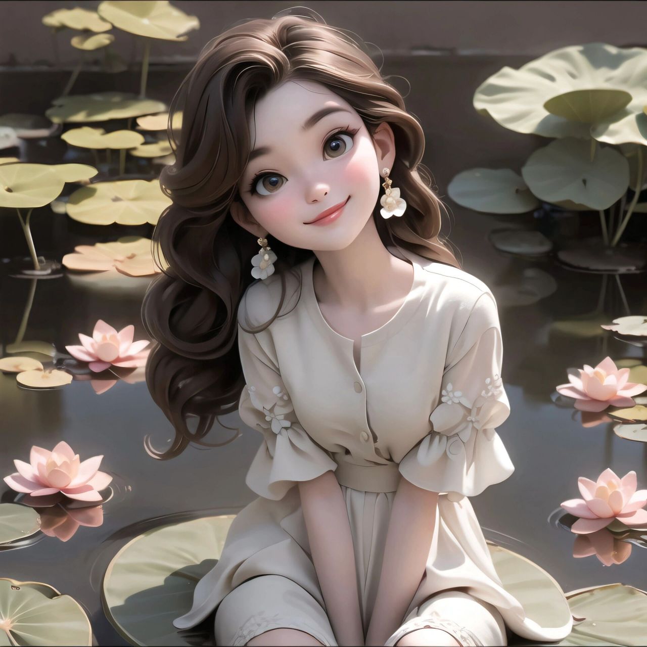 好运莲莲0303女生头像,唯美迪士尼公主头像