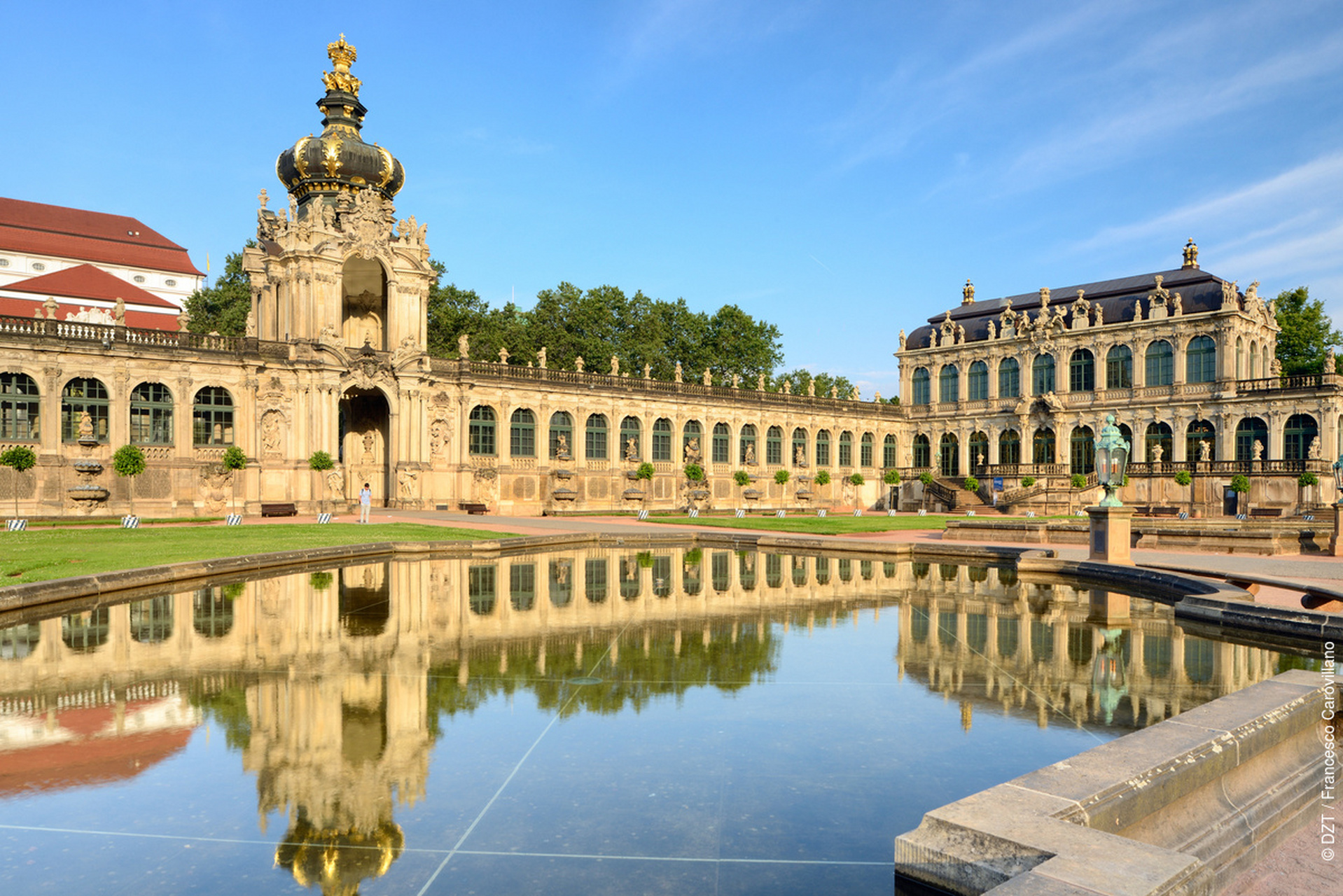 top100 #一起玩地球# 德国百佳景点·德累斯顿茨温格宫(zwinger