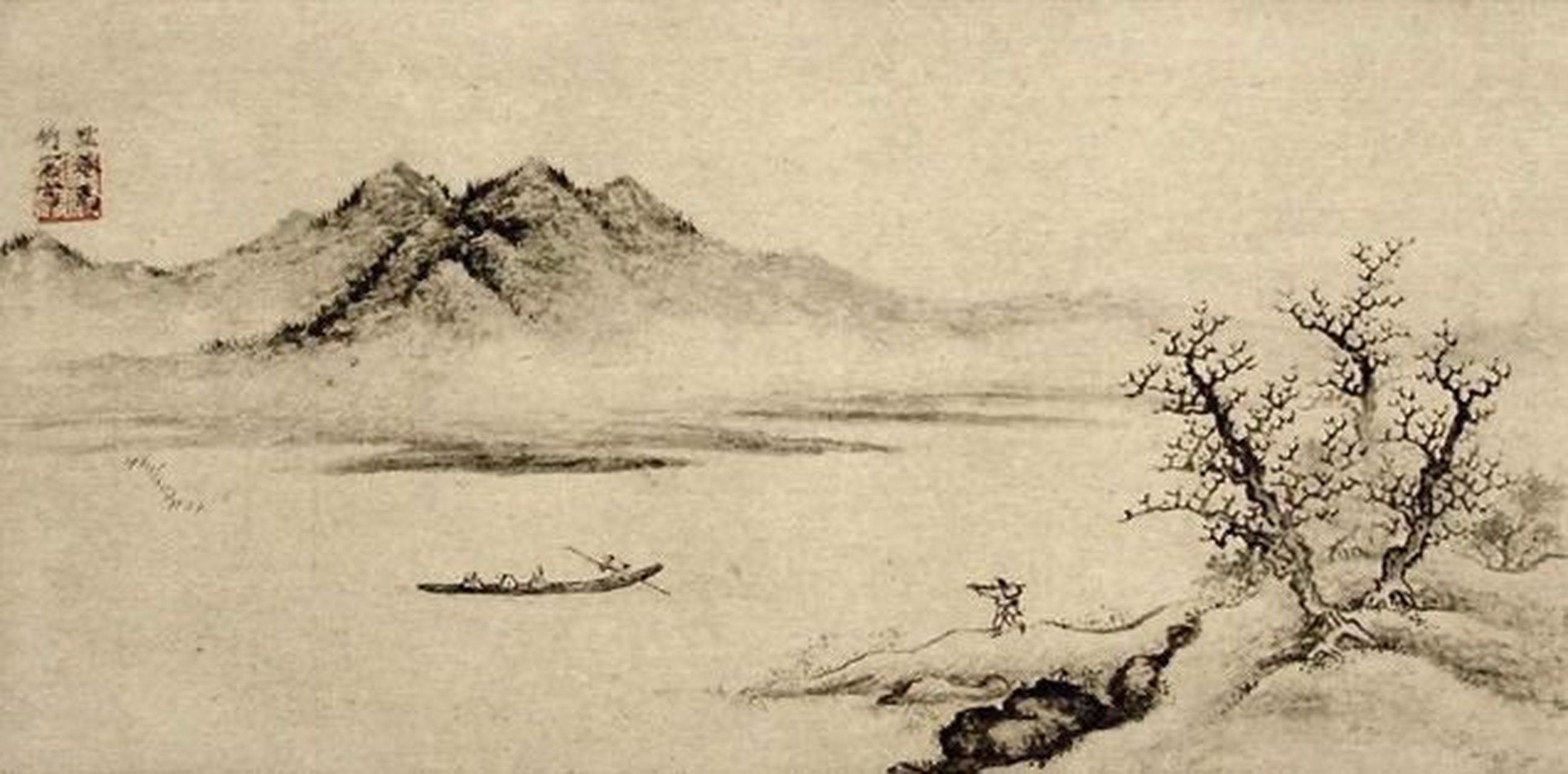【戴浩丨明代《秋江唤渡图》】#盛世修典##小布带你云看展##宁波特展