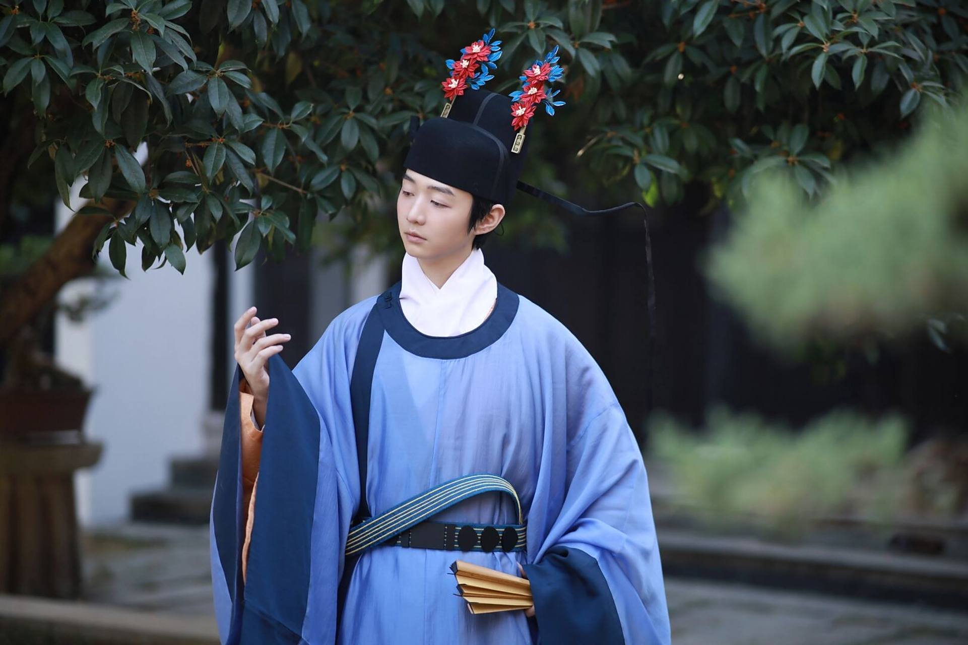 转眼又是毕业季  进士服必须搞一套 岂不闻光阴如骏马加鞭,日月如落花