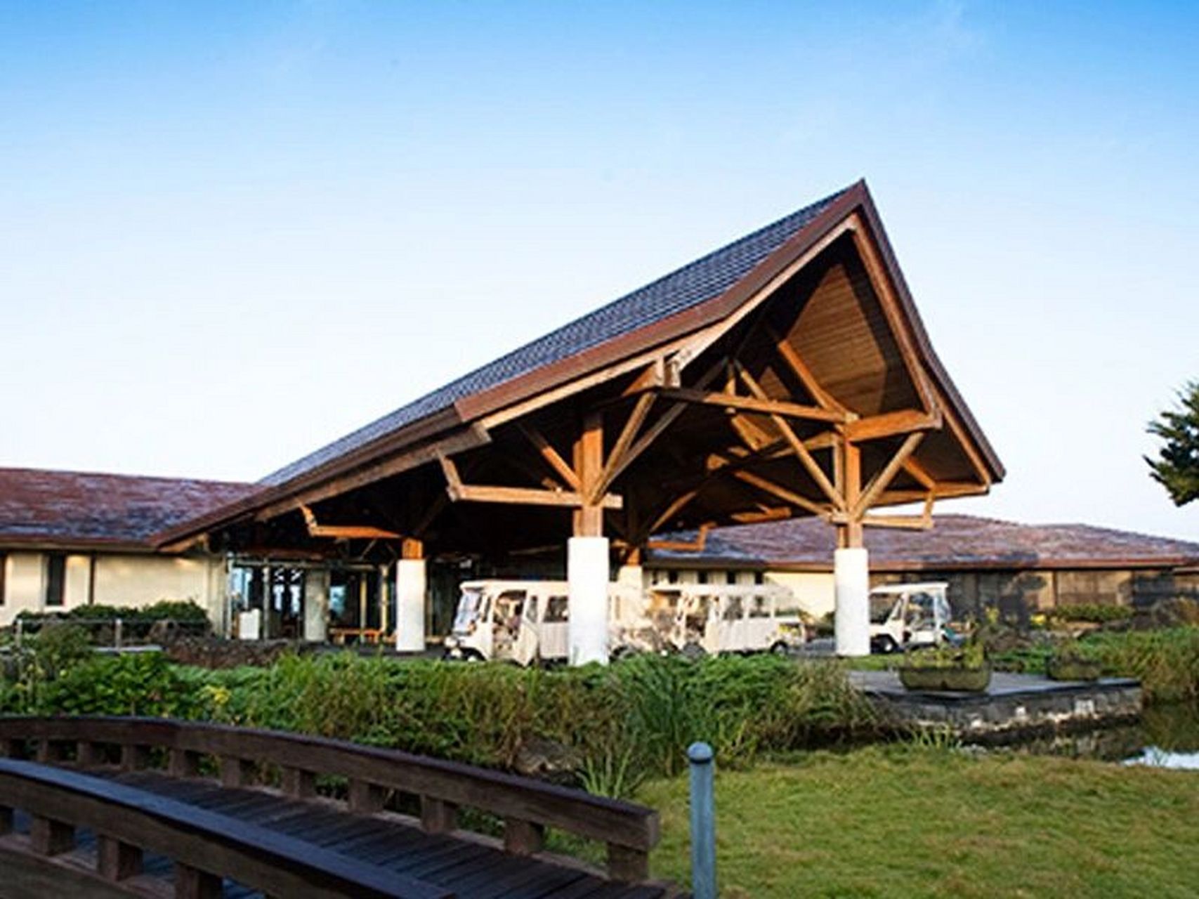 第1天96 blackstone 黑石高尔夫 黑石球场是韩国国内唯一在一处能