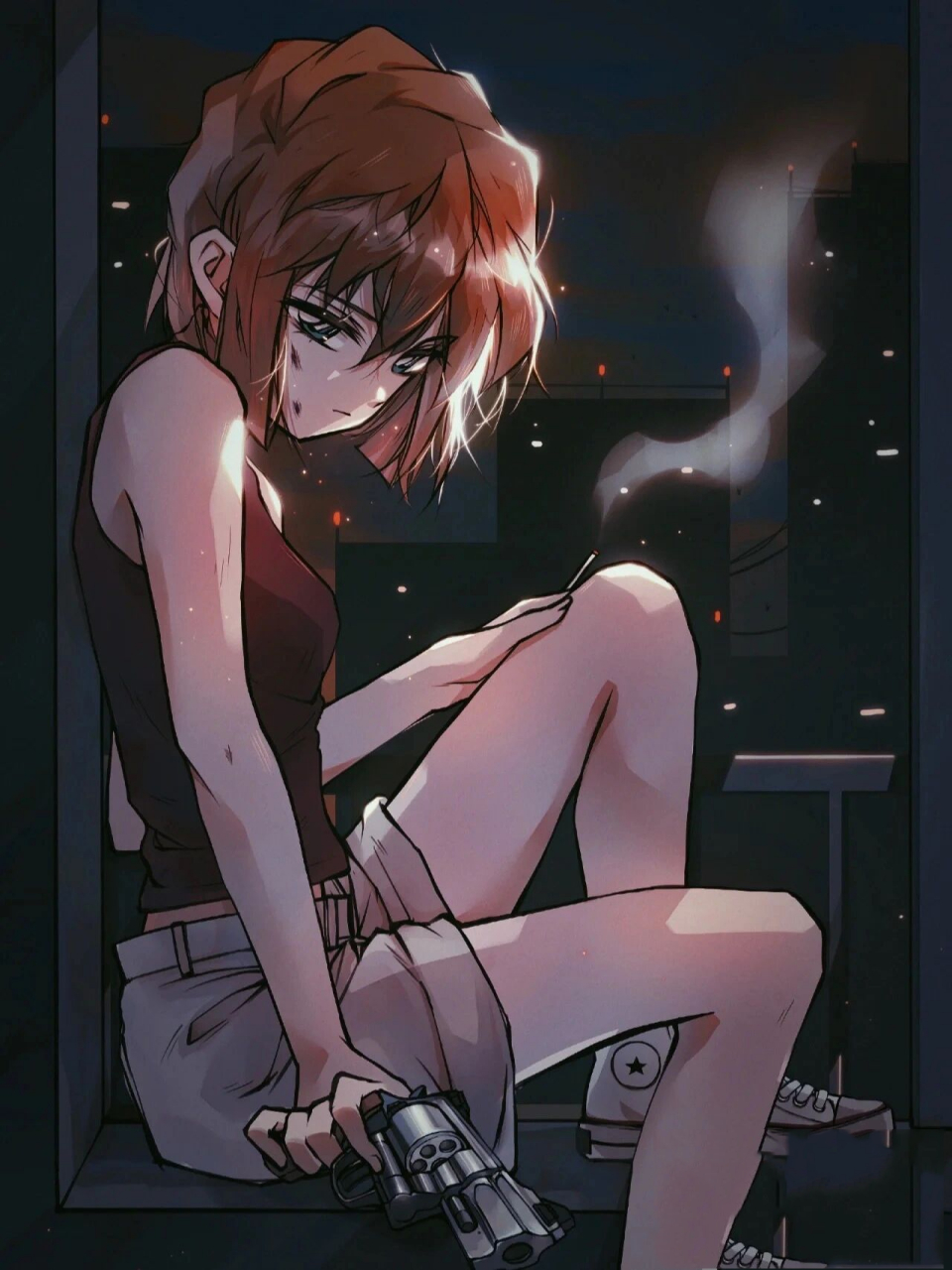 永远臣服于那种活得清醒又透彻的女孩子 每次看名柯都会被灰原哀震撼