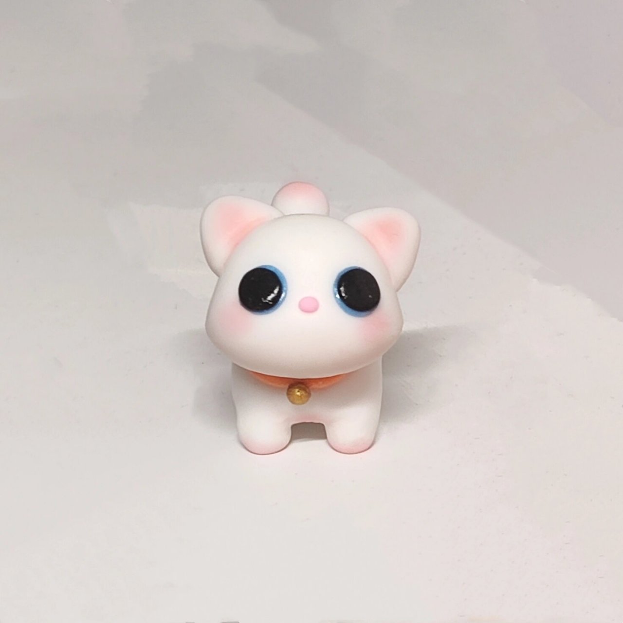 【树脂粘土教程】好可爱的小猫咪～～ 新做的可爱小猫咪,后面会更新