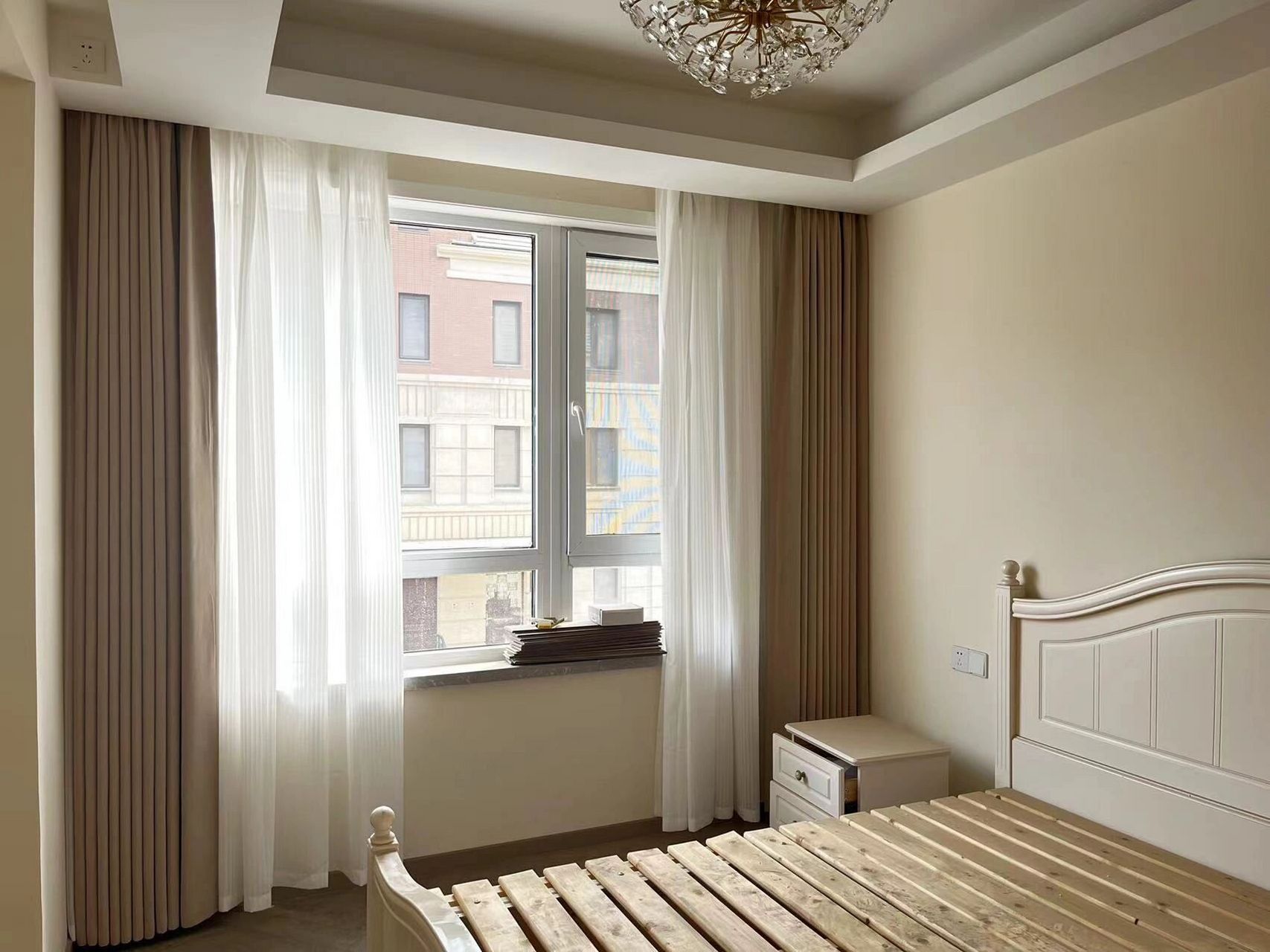 暖色家居如何搭配窗帘 这款奶咖色太好看了 窗帘颜色如何搭配 如果你