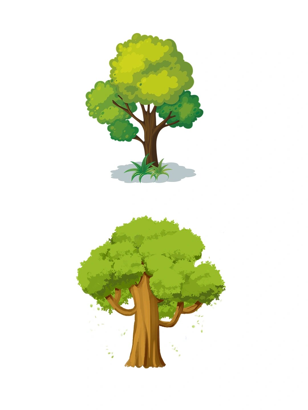 这些素材真的是太好看了,每一棵树都有自己独特的风格和特点,绝对能让