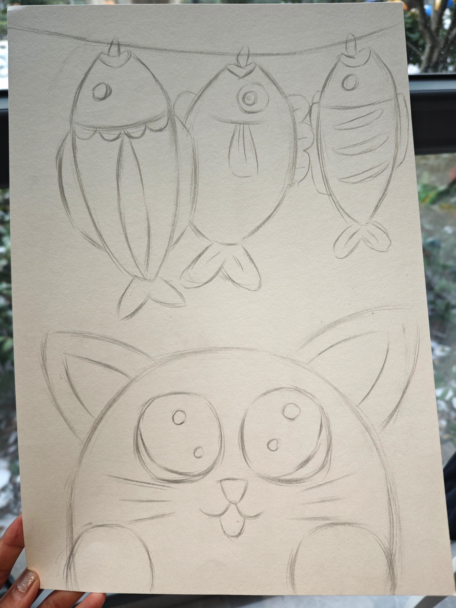 《贪吃的小猫咪92》-创意儿童画