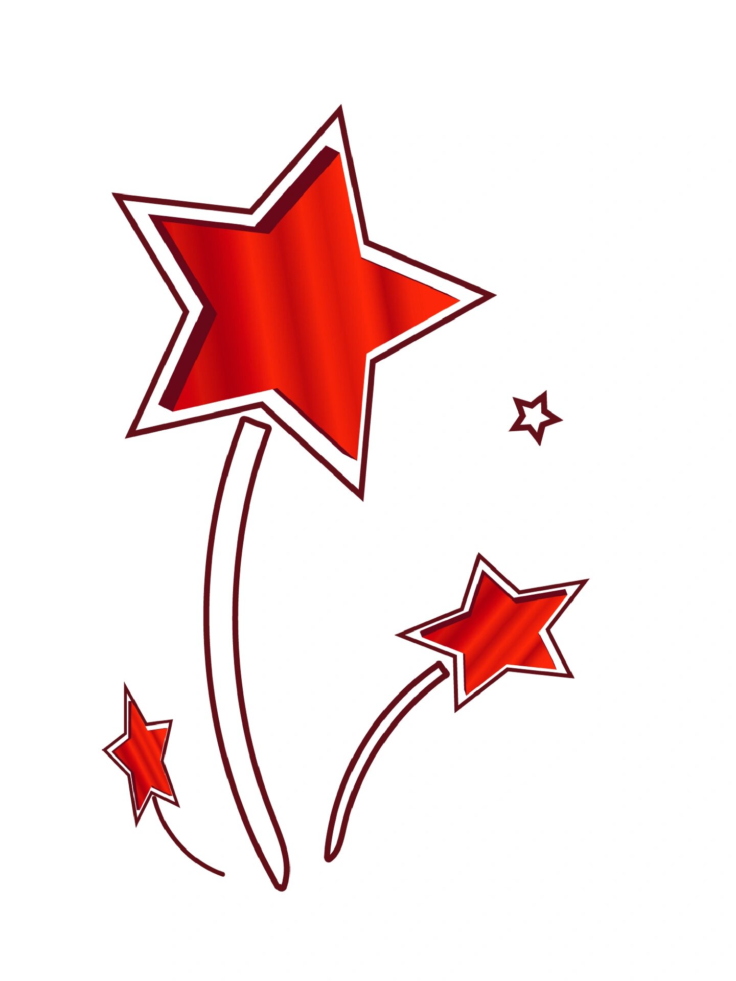 免抠元素 |红色五角星