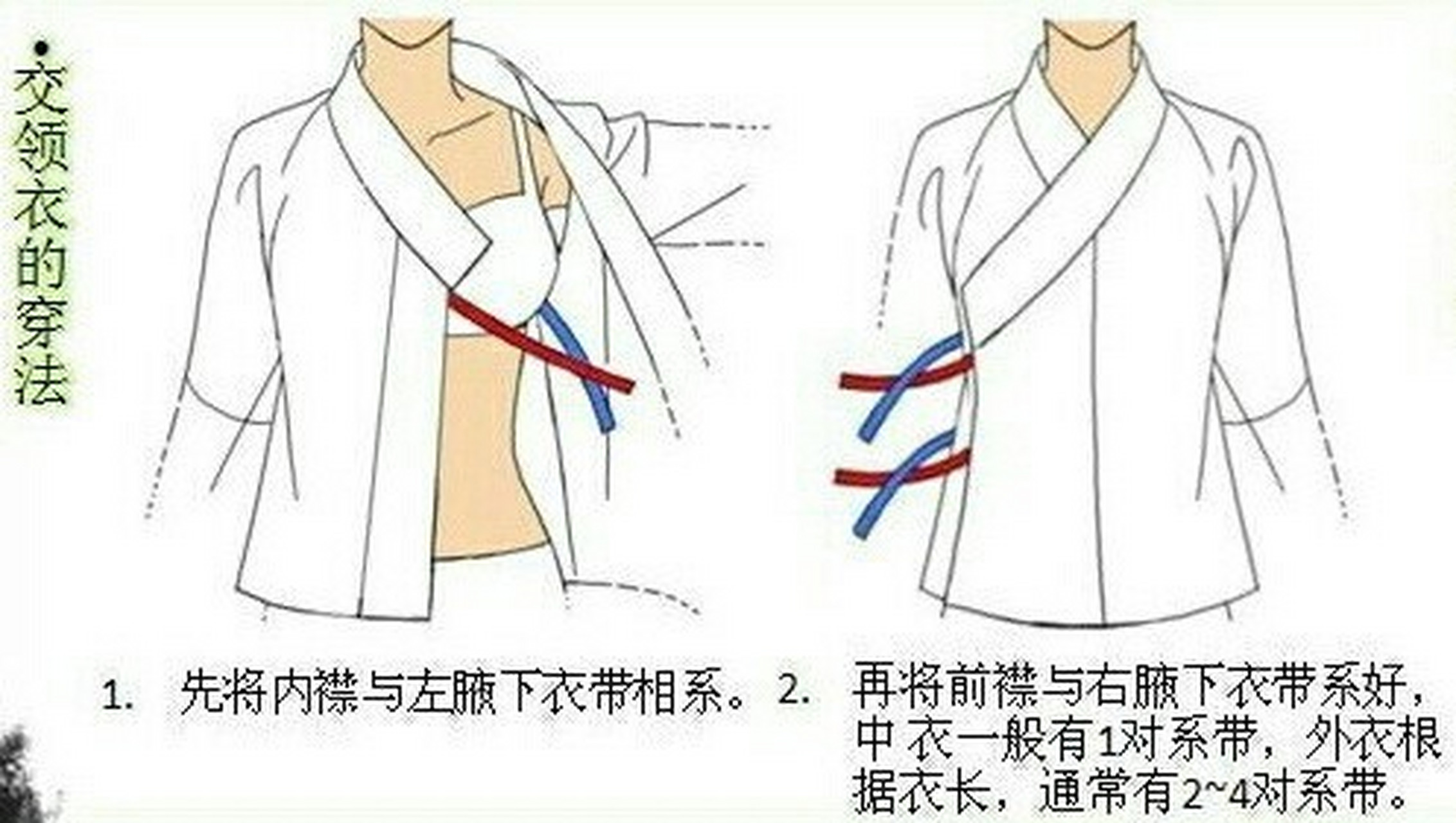 衣服衣襟位置图图片