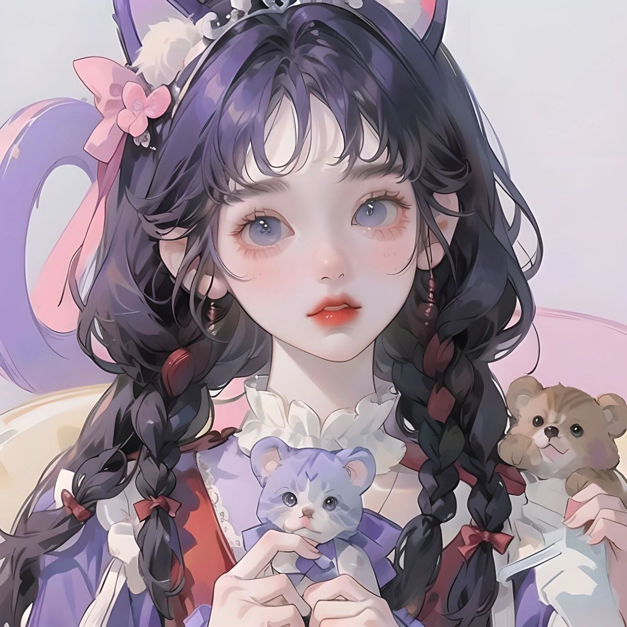 洛丽塔少女头像 #好看的女生头像# #闺蜜头像# #好看头像# #动漫女生