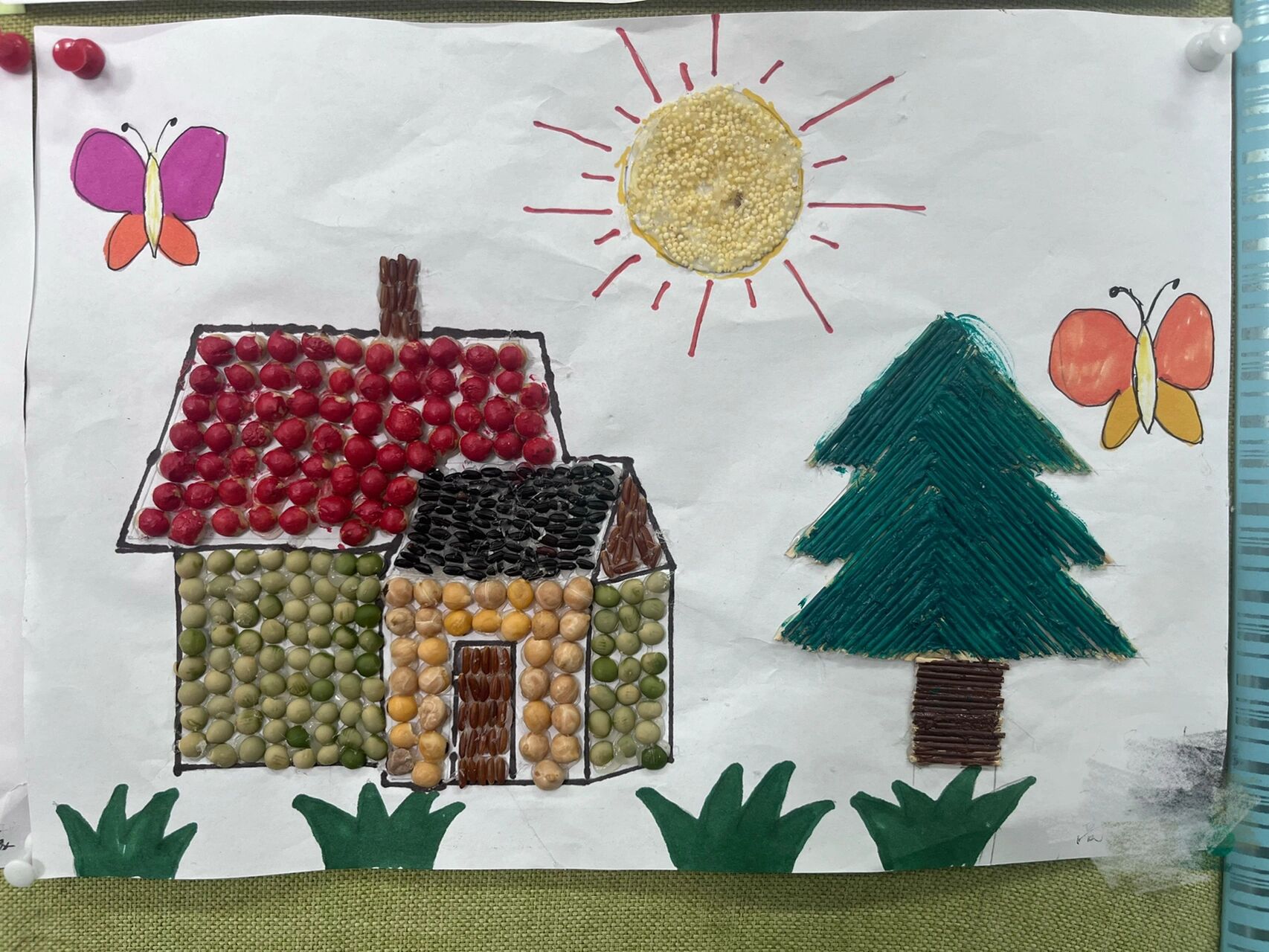 特色作业|一年级下数学 趣味拼摆