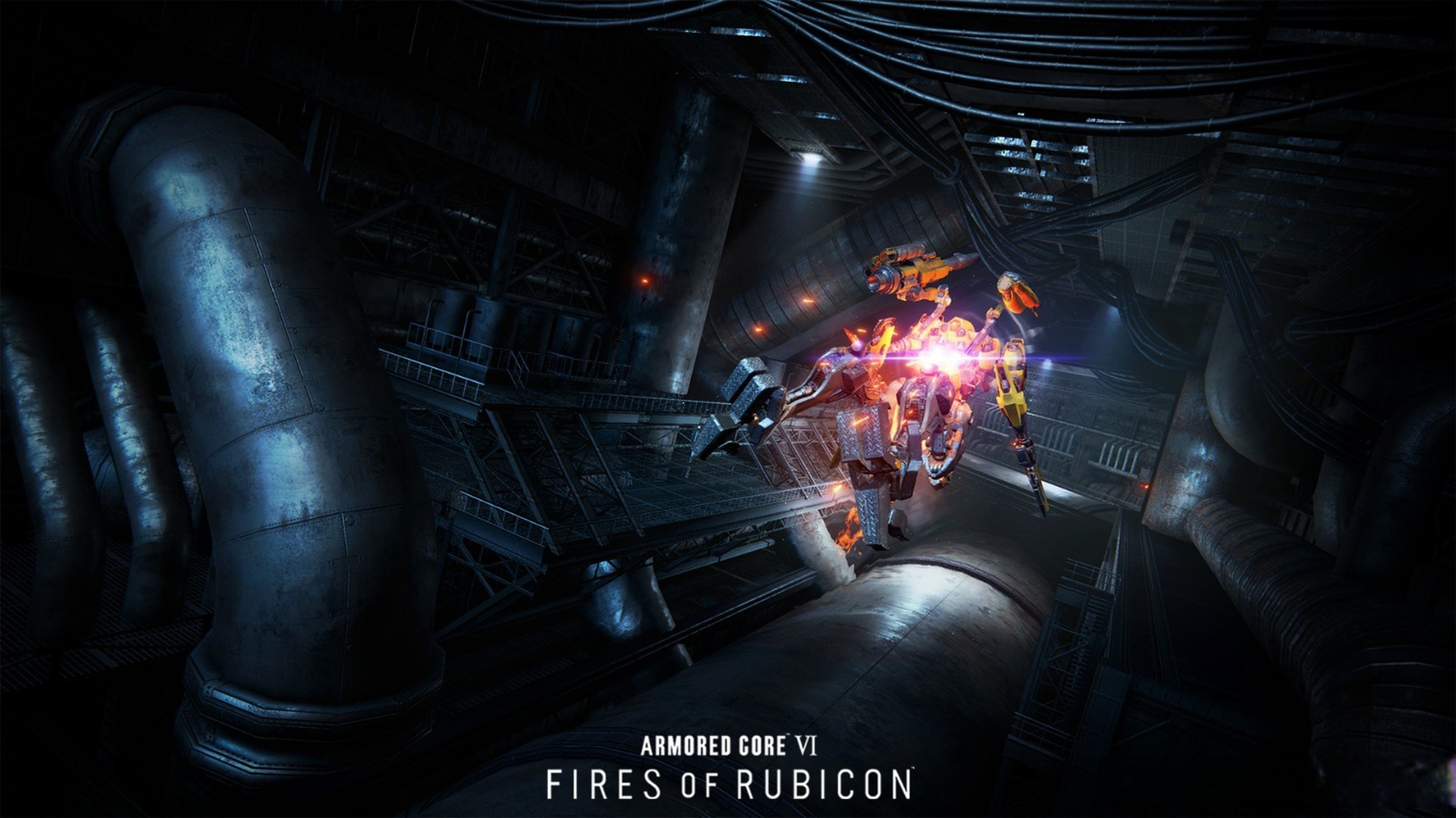 今日(5月17日)《装甲核心》官推公布了#装甲核心6# 新截图,并配文:"