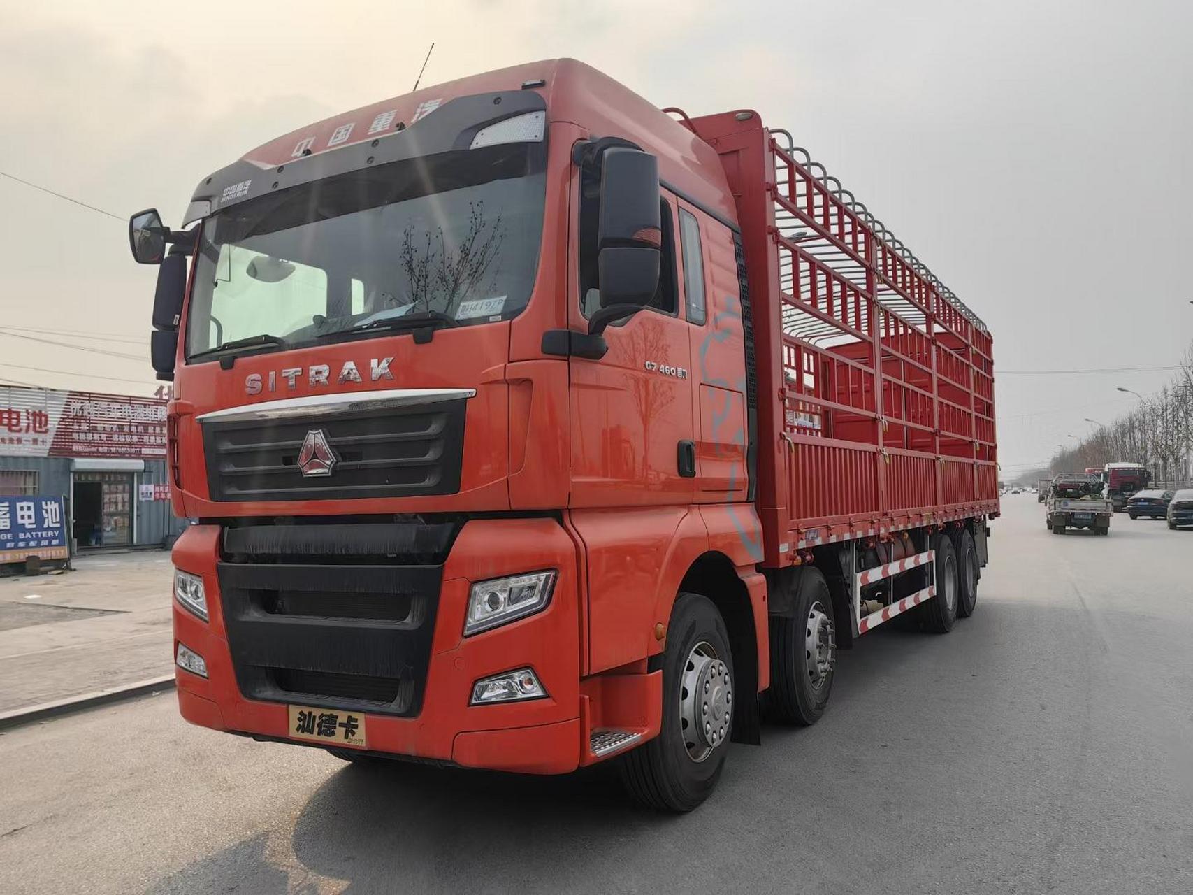 40台国六汕德卡460马力,手动挡,自动挡两款,前四后八9.