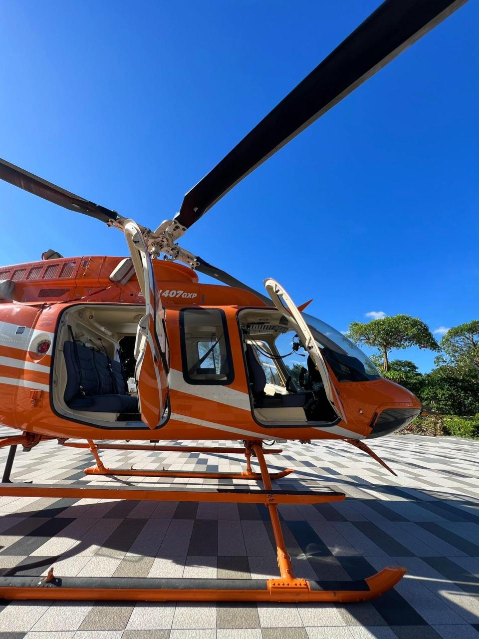 gta里最经典的贝尔直升机05 价值约3000万bell 407gxp05 目前私人