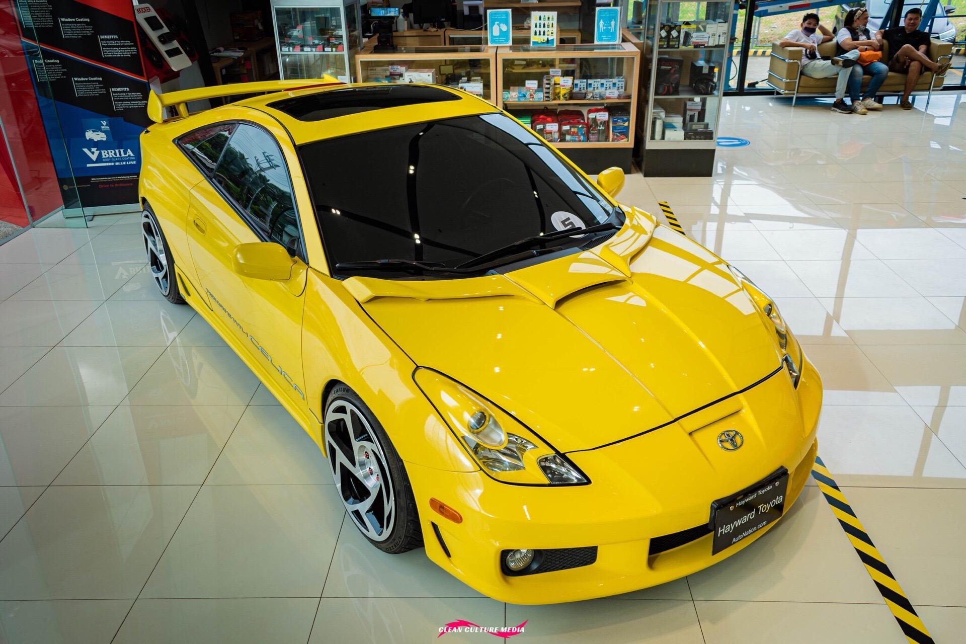 黄色战车,丰田赛利卡.