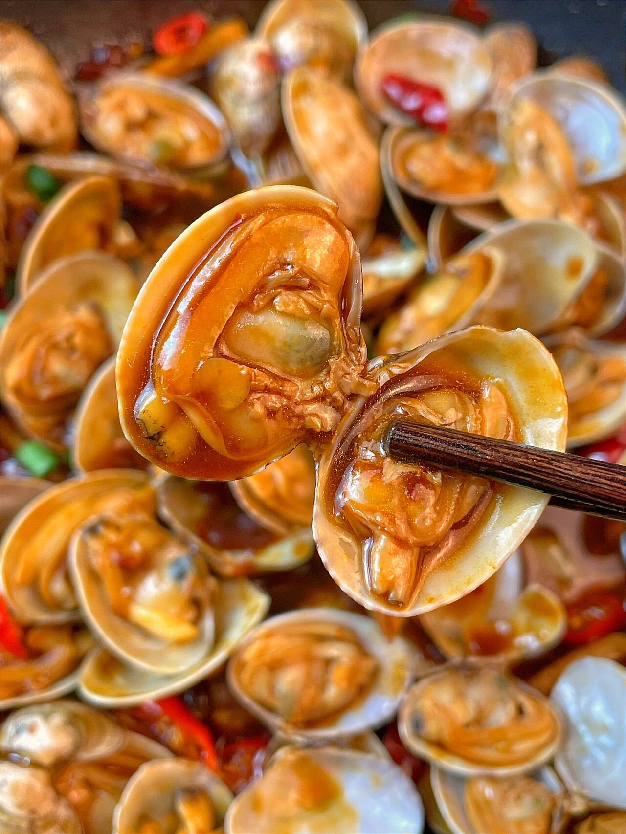 香辣过瘾!完爆夜市的辣炒蛤蜊