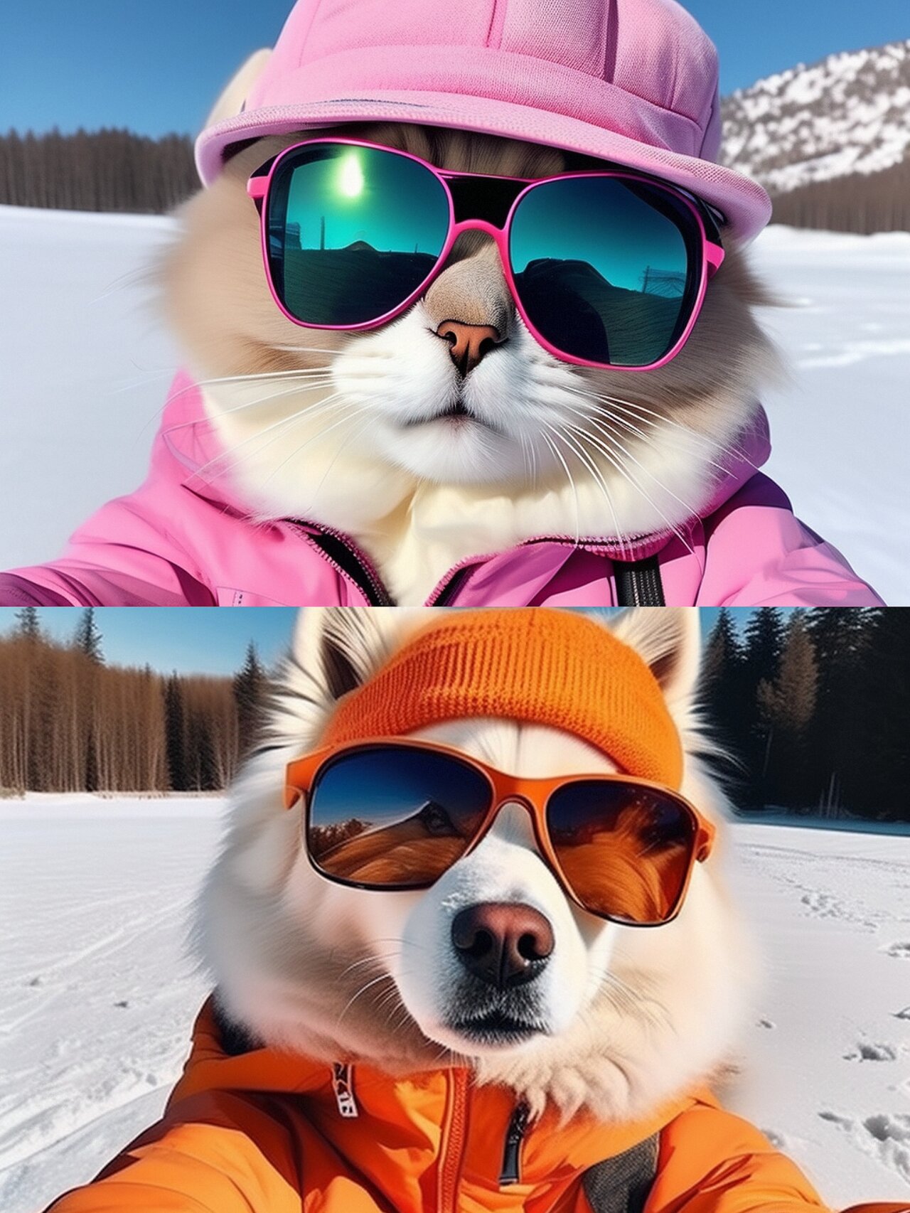 太乖了!情侣头像(猫狗版)