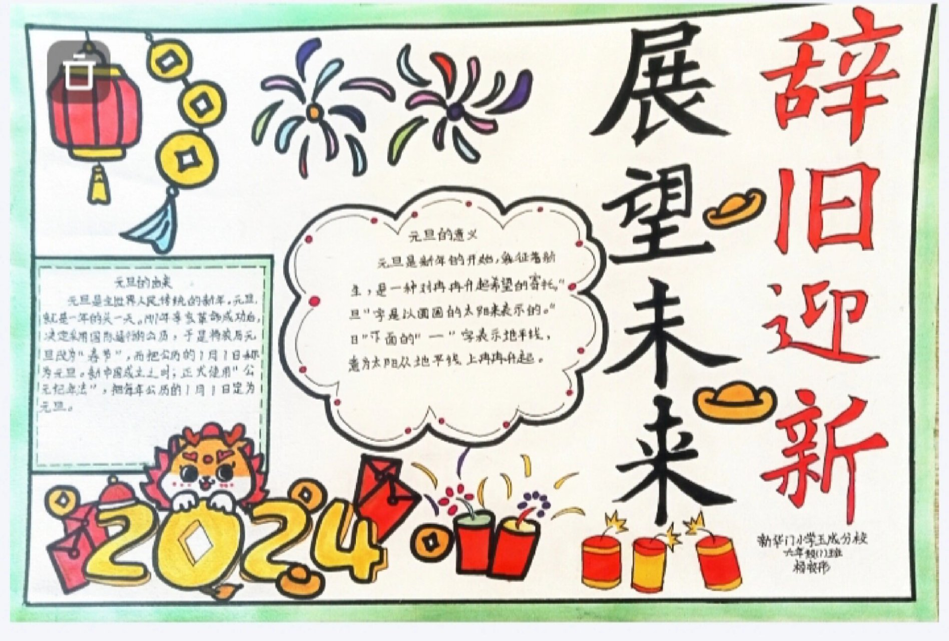 2024年手抄报来了
