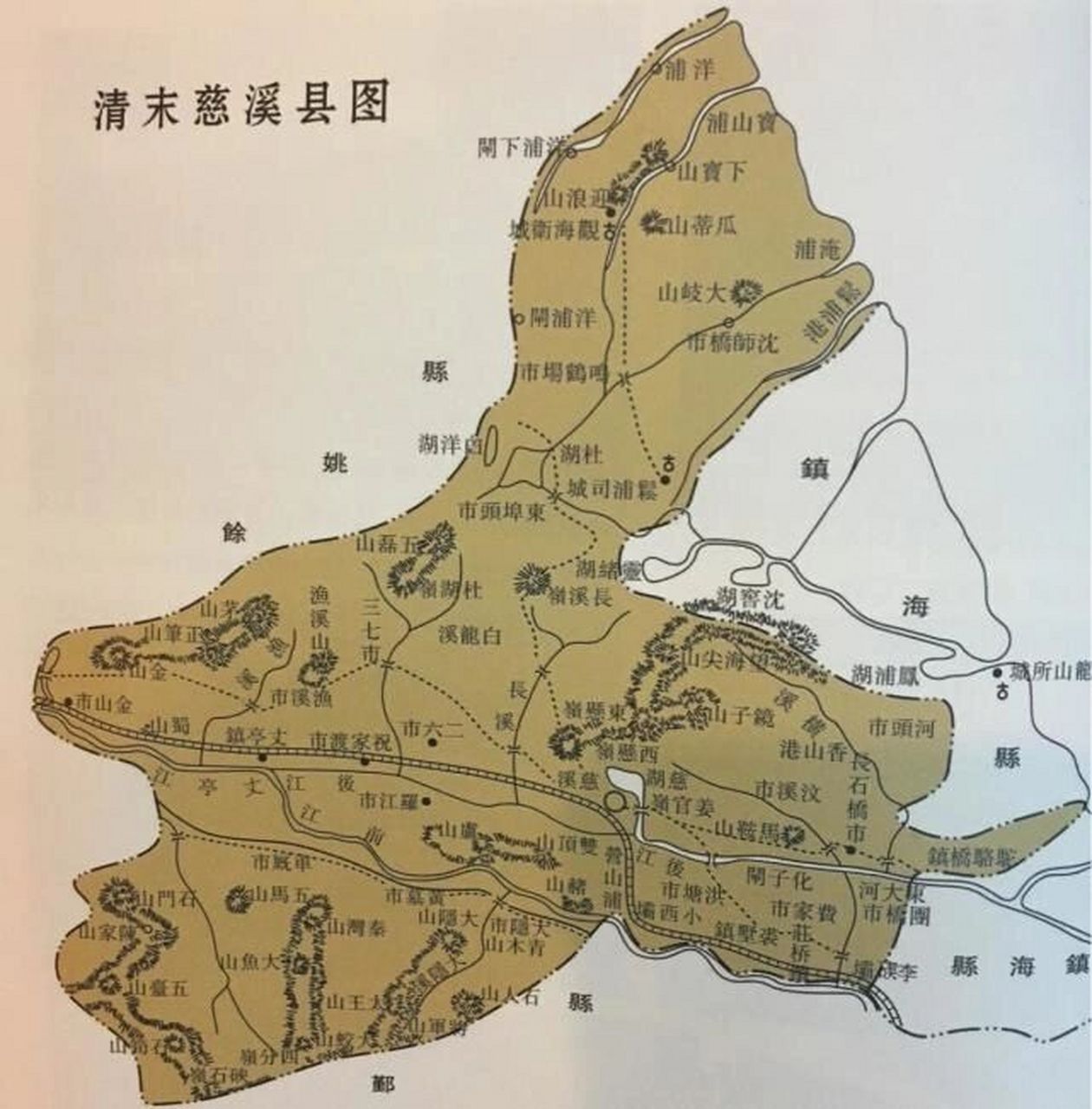 慈溪市浒山地图图片