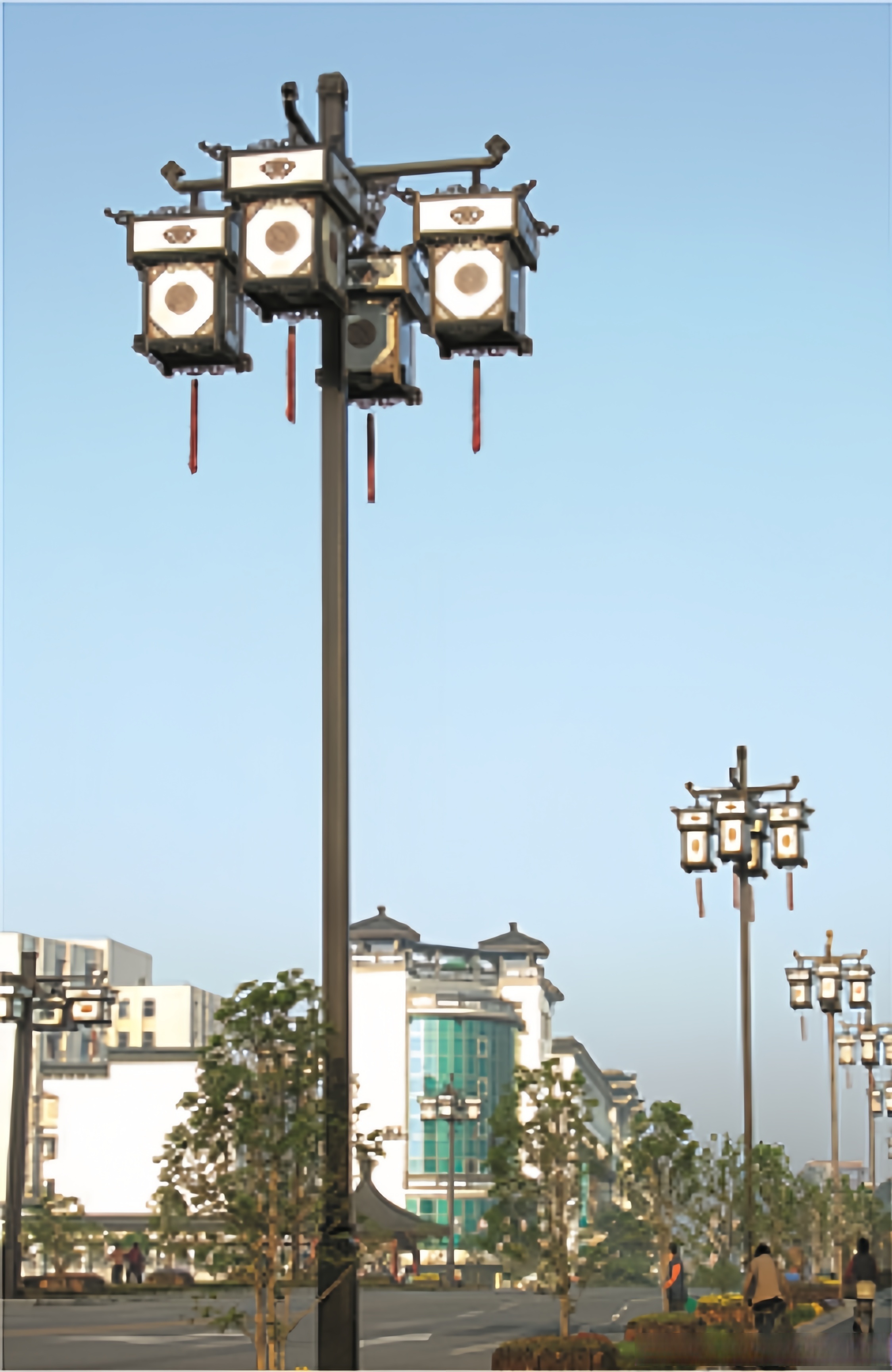 中国式复古灯 太阳能仿古灯 led仿古灯 仿古路灯