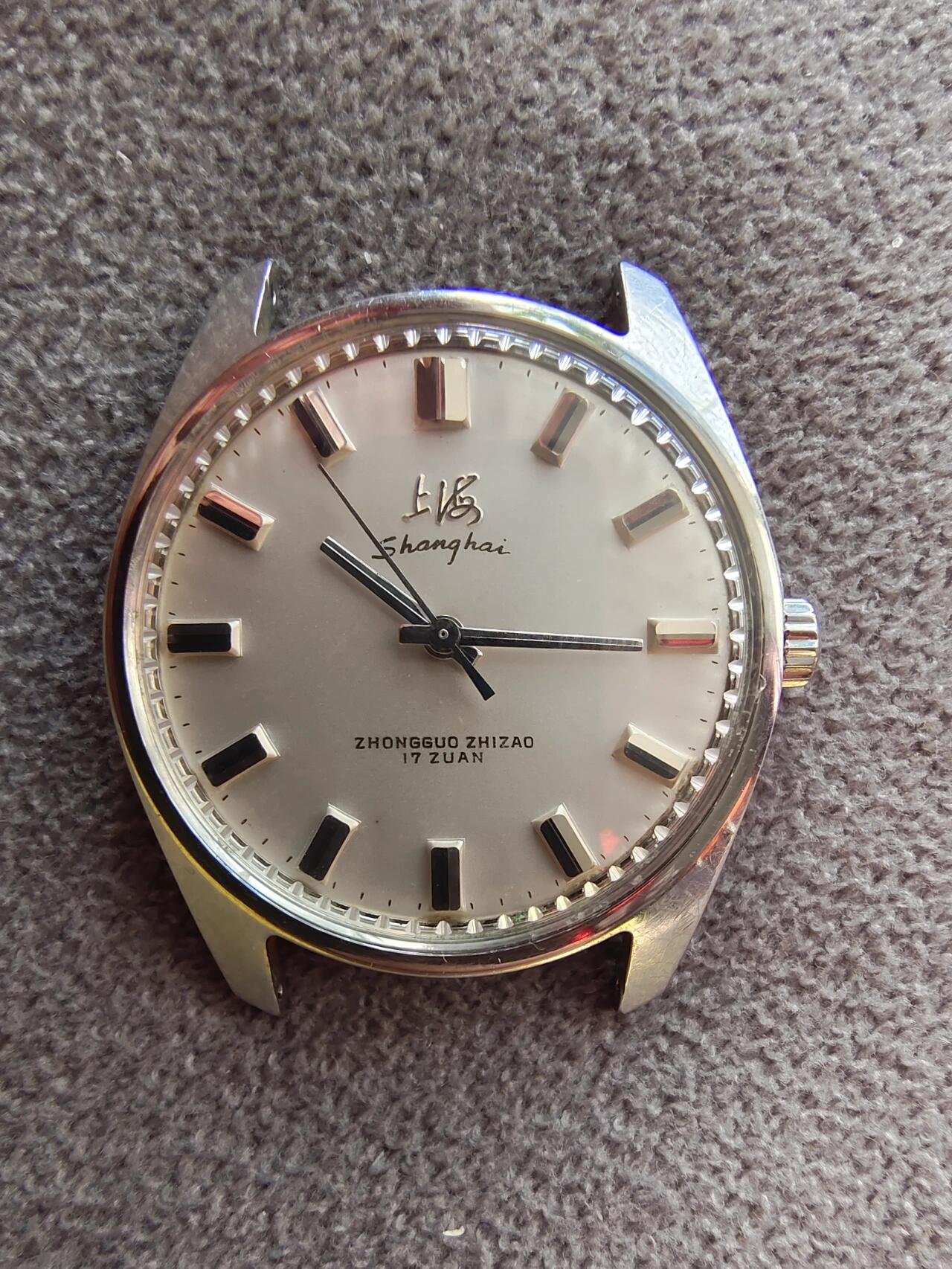 七十年代比肩瑞士质量的老上海手表
