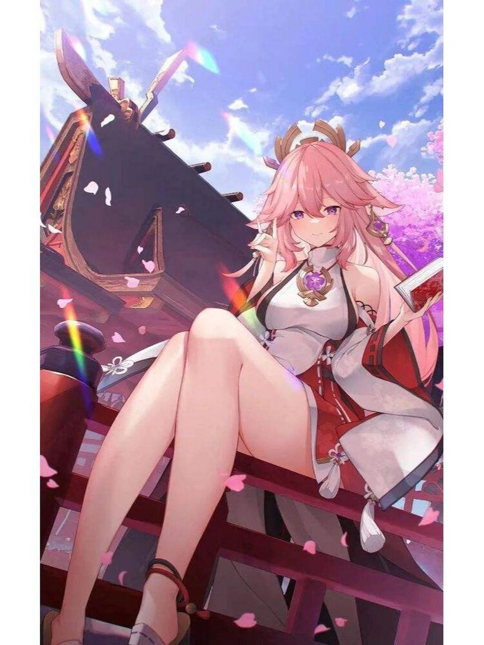 原神角色美图(八重神子) 福利大派送(最后一张)