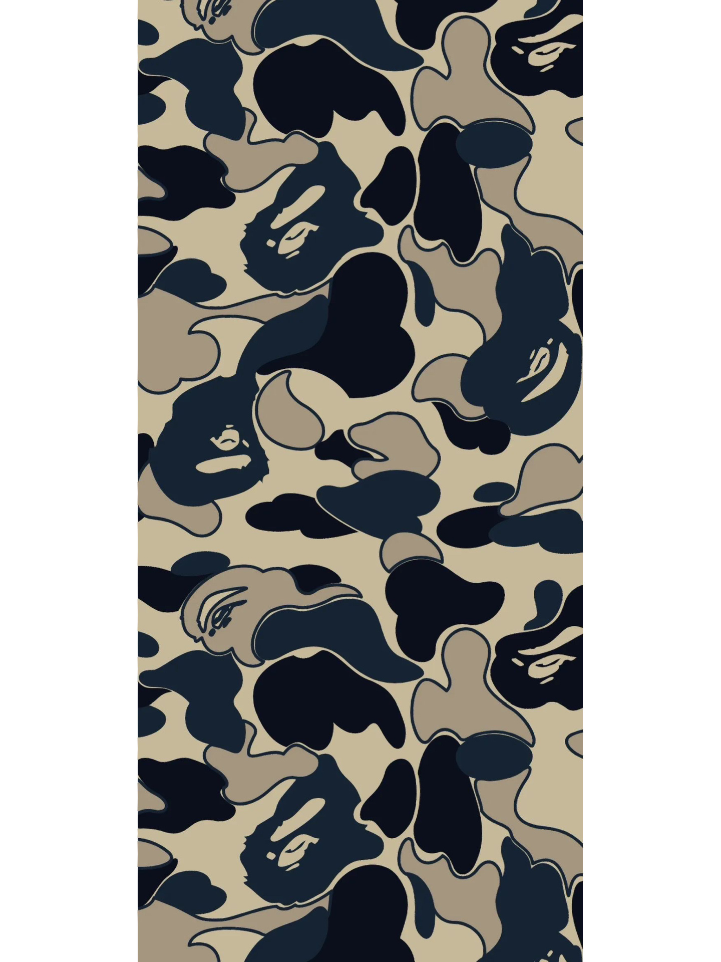 bape猿人头迷彩壁纸分享