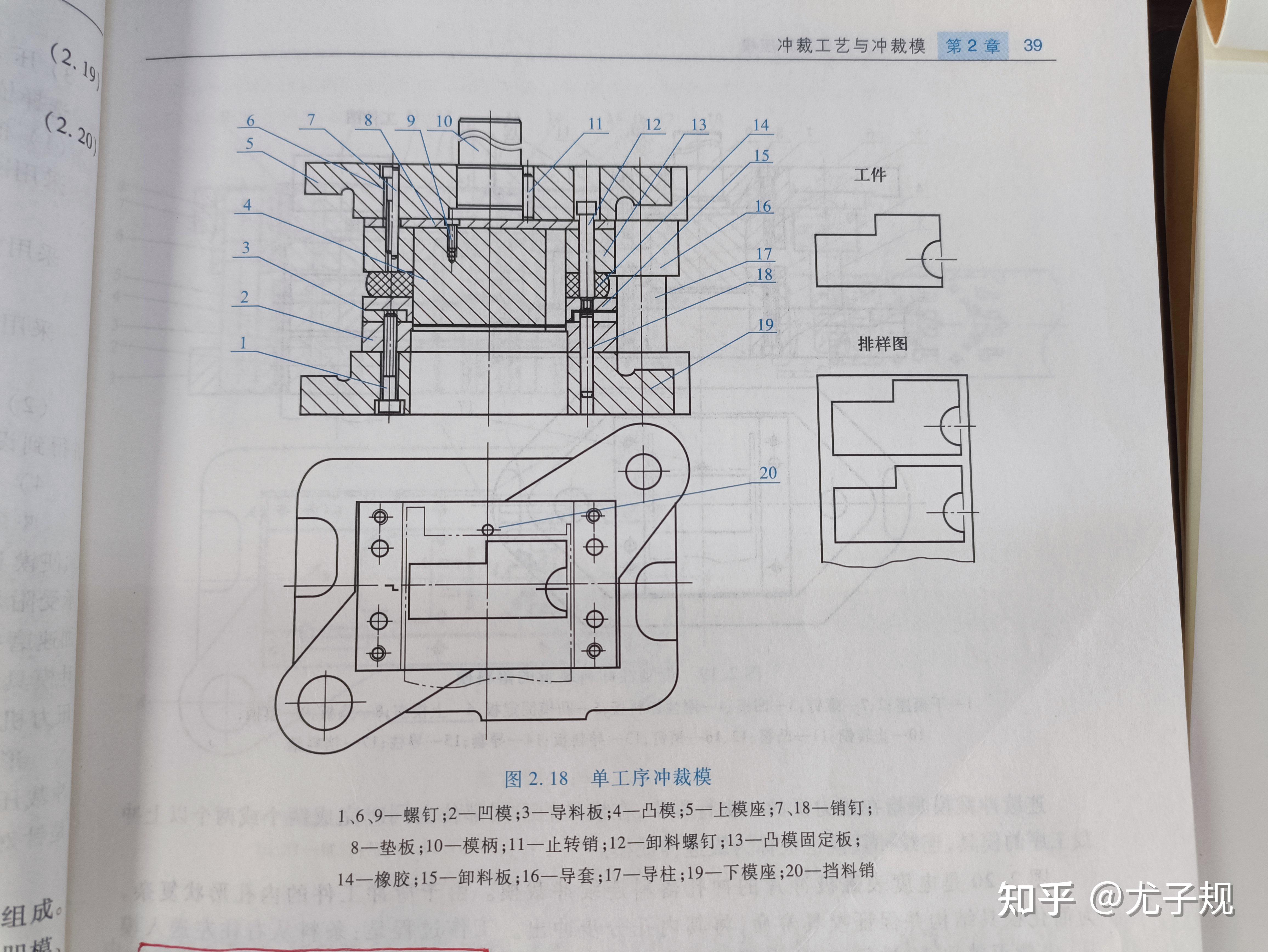 简要说明单工序冲裁模复合冲裁模连续冲裁模的区别