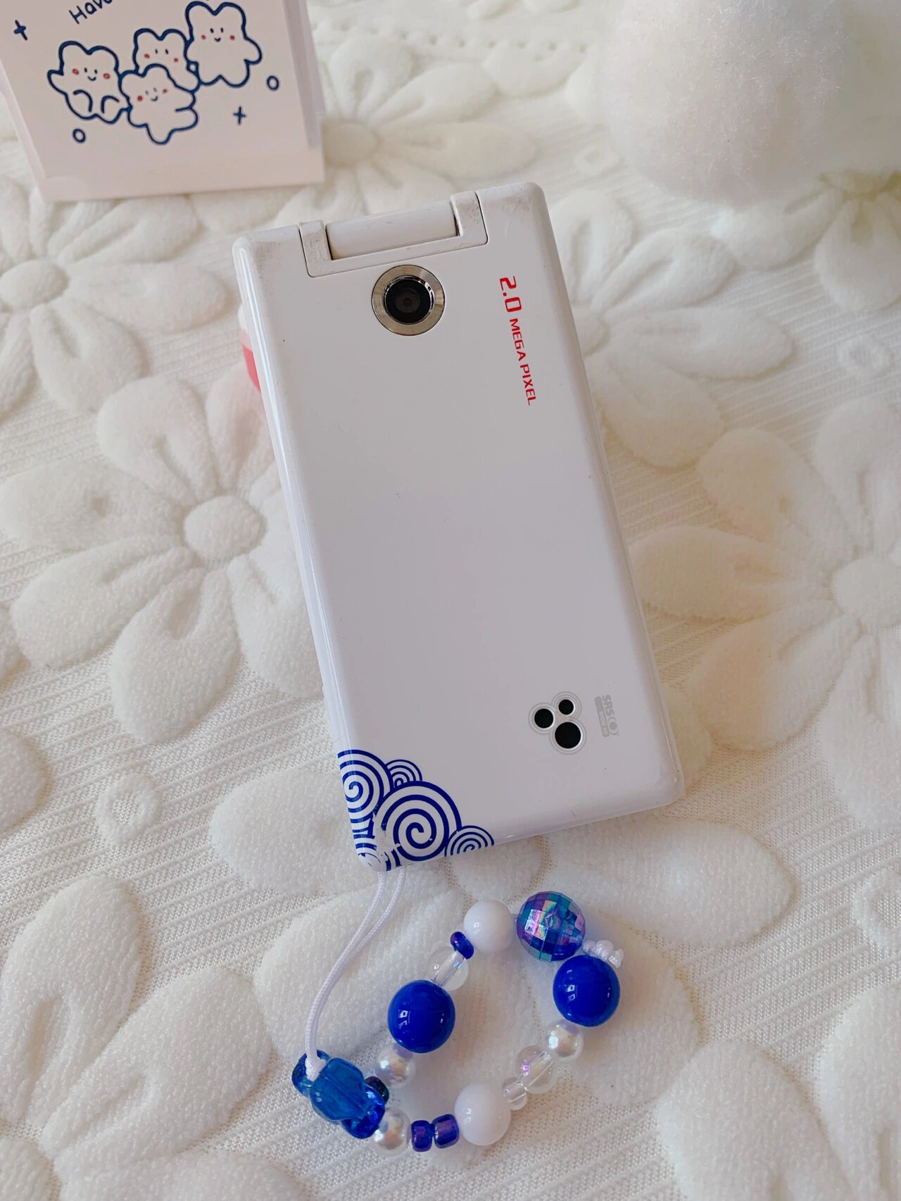 青花瓷翻盖手机