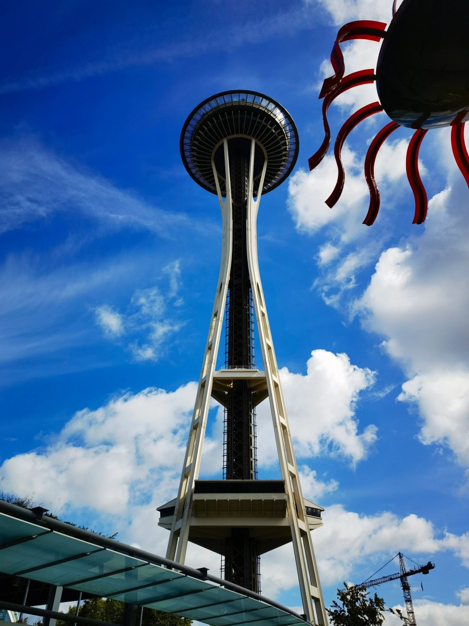 西雅图地标-太空针塔(space needle) 近期与"塔"有缘,作为西雅图地标