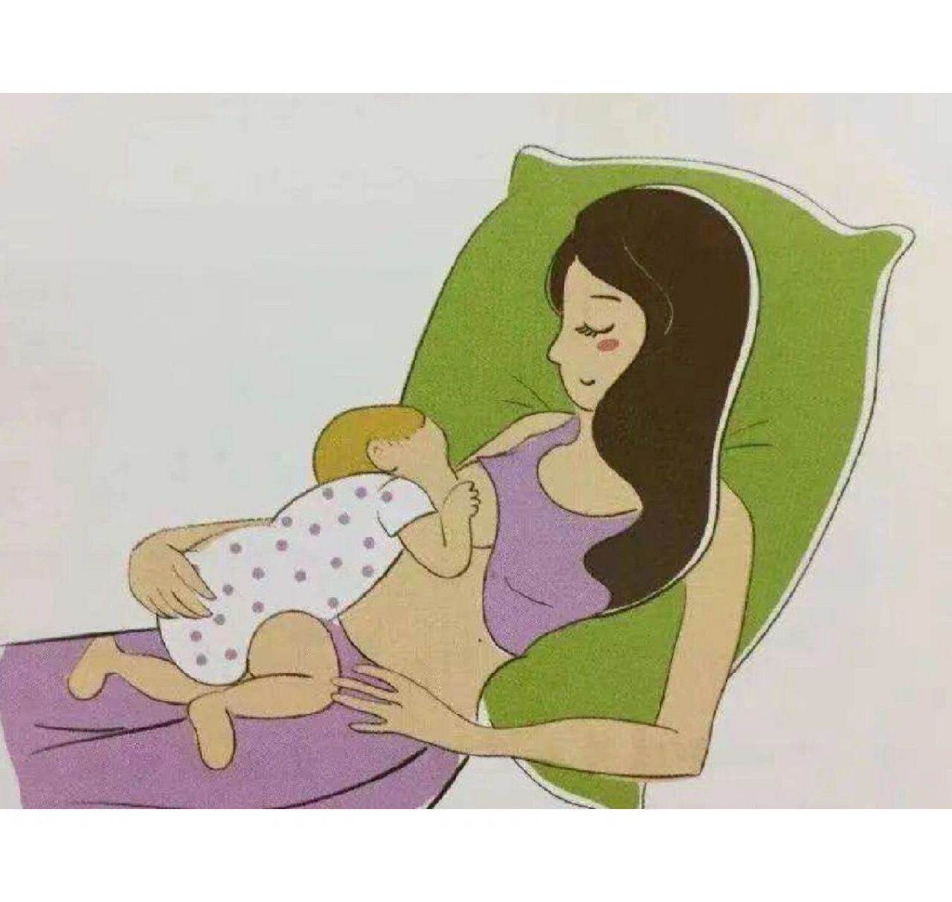 吐奶宝宝一定试试半躺式喂奶姿势 2月后宝宝开始吐奶,哪怕都睡了2个