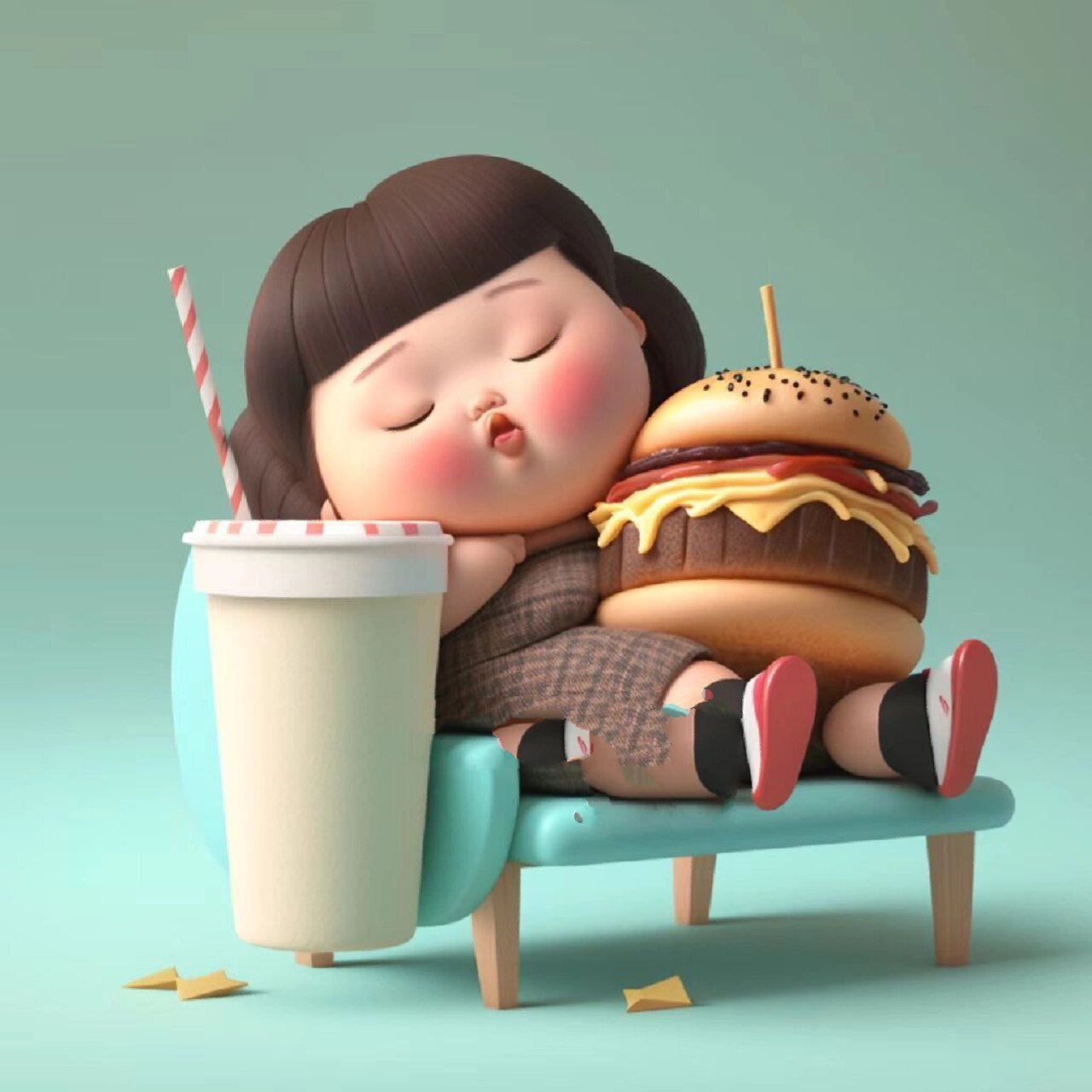 这头像太适合我姐妹 白白胖胖,充满希望,健康可爱,充满期待,没心没肺