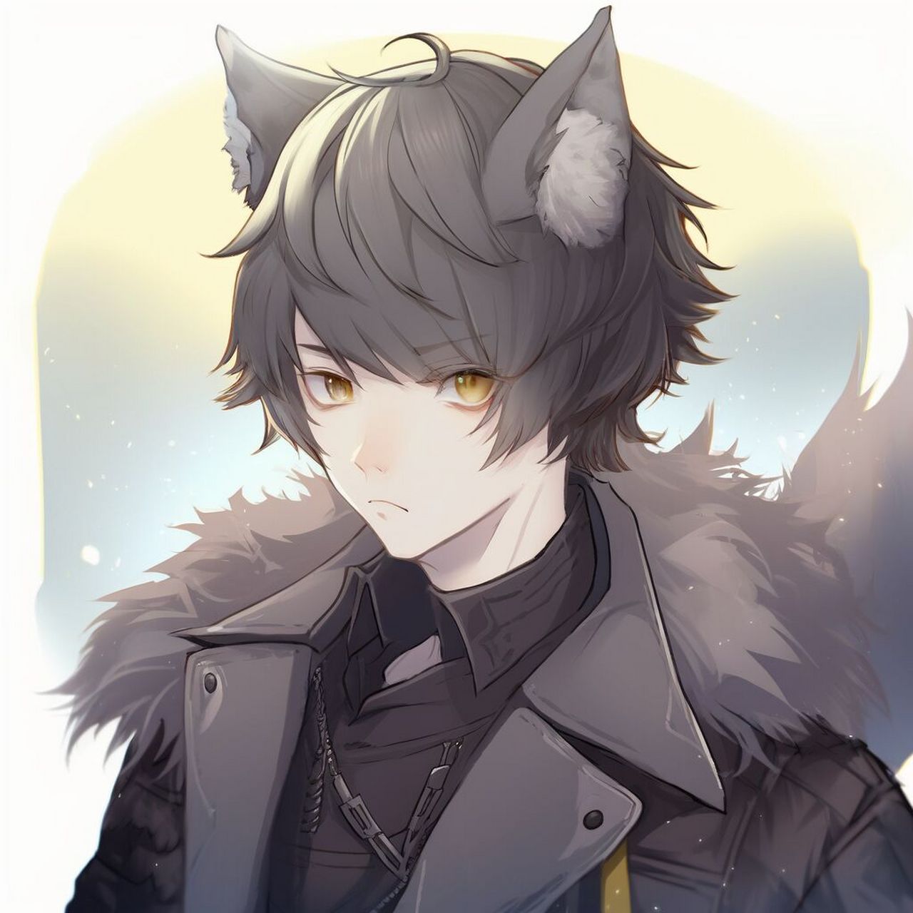 奇怪的动漫头像(德蒙&狼人)增加了 ai作图,nj生成,私用自取,禁止商用