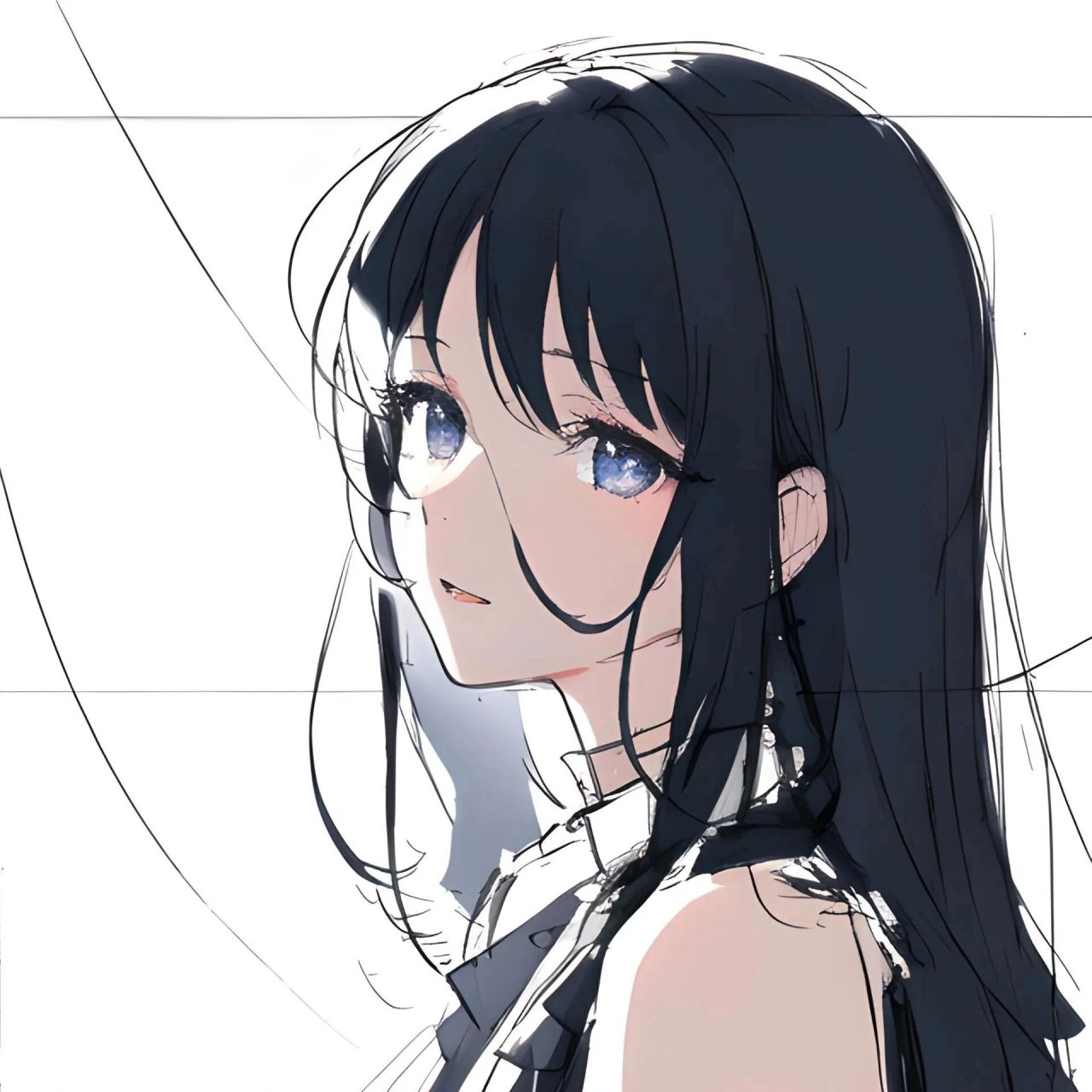 女生头像|如无共鸣,沉默即安