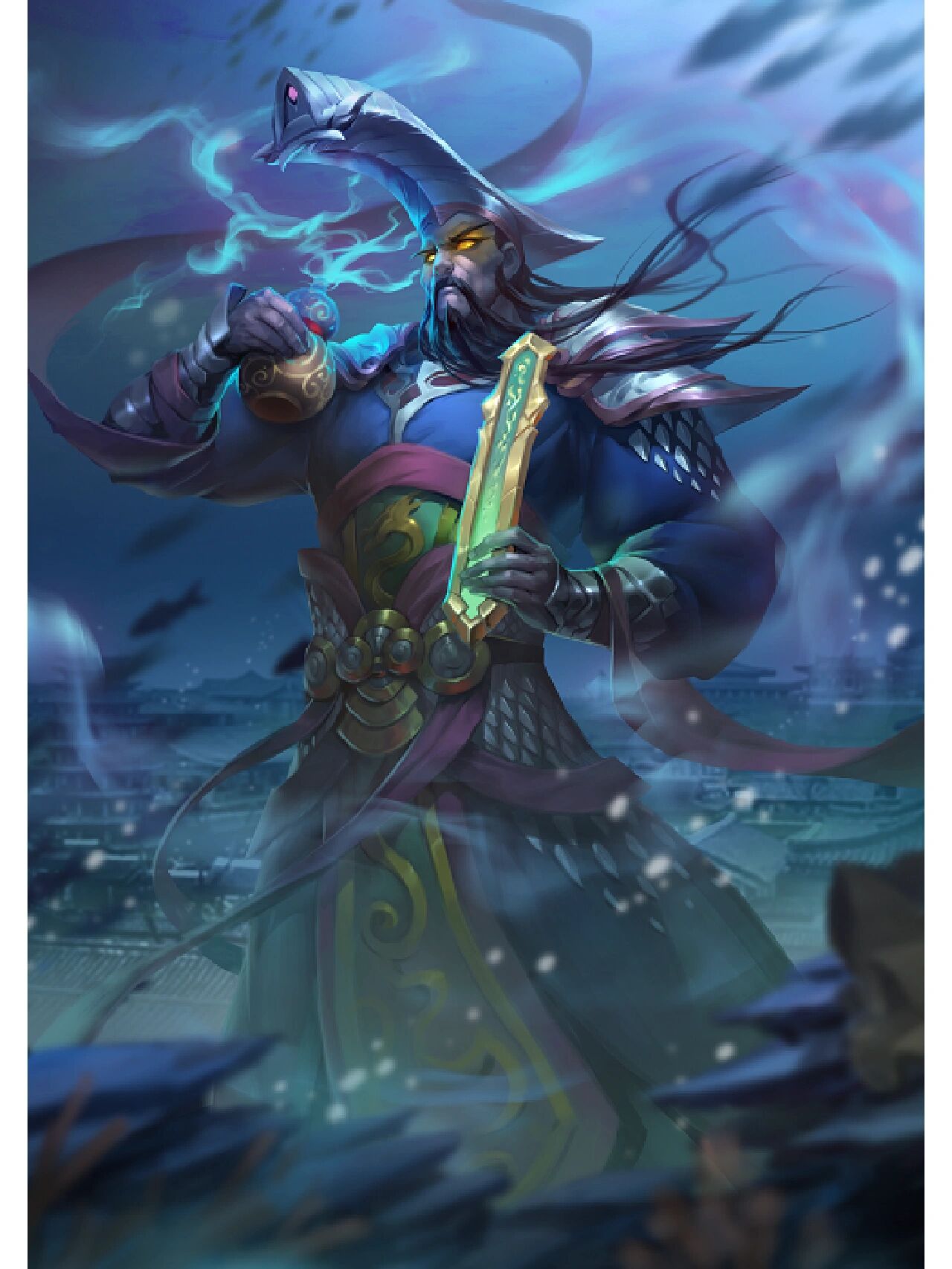 2,二殿楚江王,楚江王历. 3,三殿宋帝王,宋帝王余.