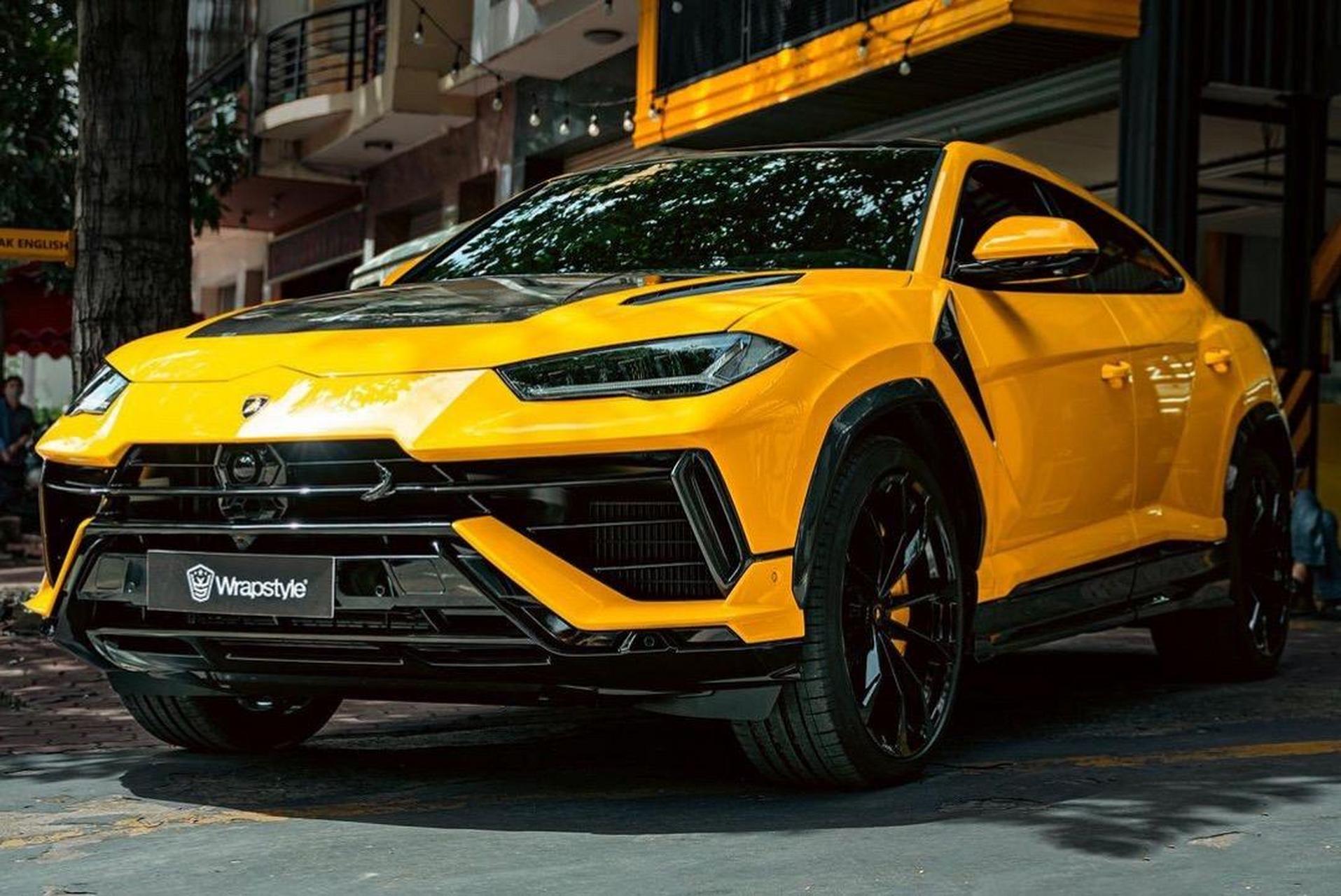 兰博基尼urus改装topcar干碳套件.