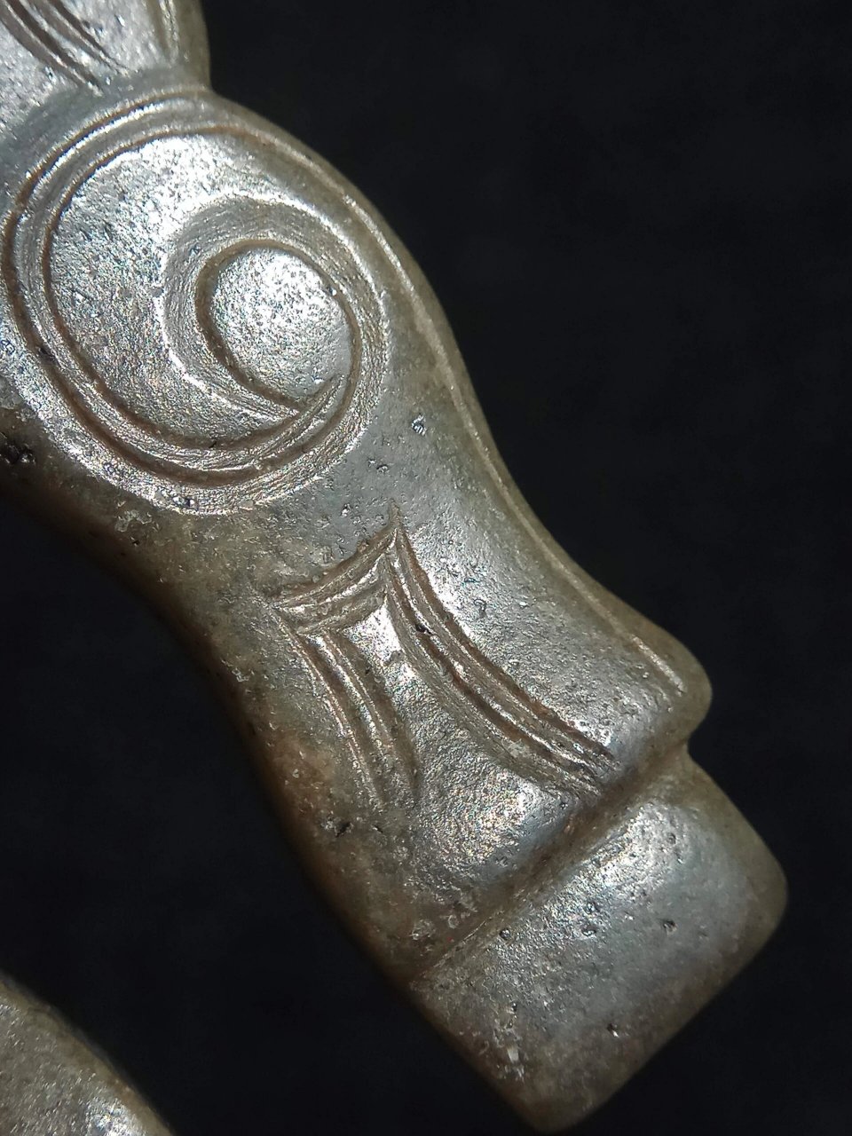 老和田青玉 圆雕立姿玉人 【玉人】1388 西周  玉人 把件 玉人呈圆雕