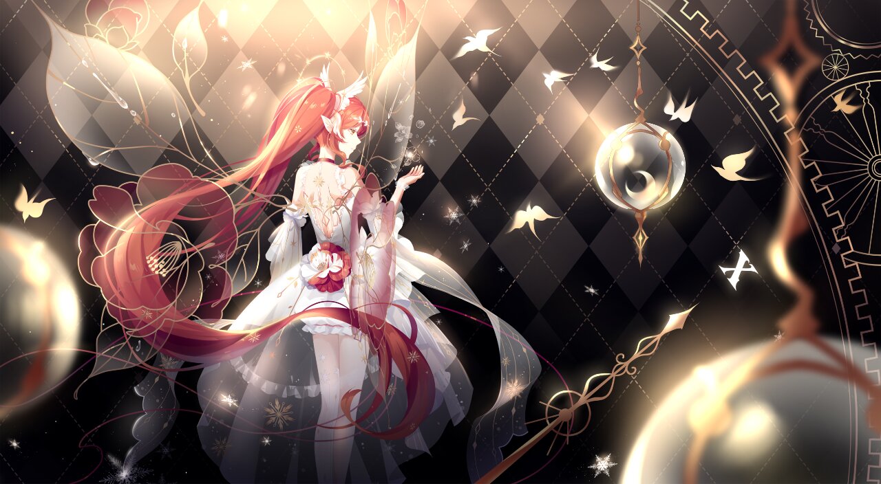 98壁纸分享 | 小花仙山茶花精灵王椿神祈