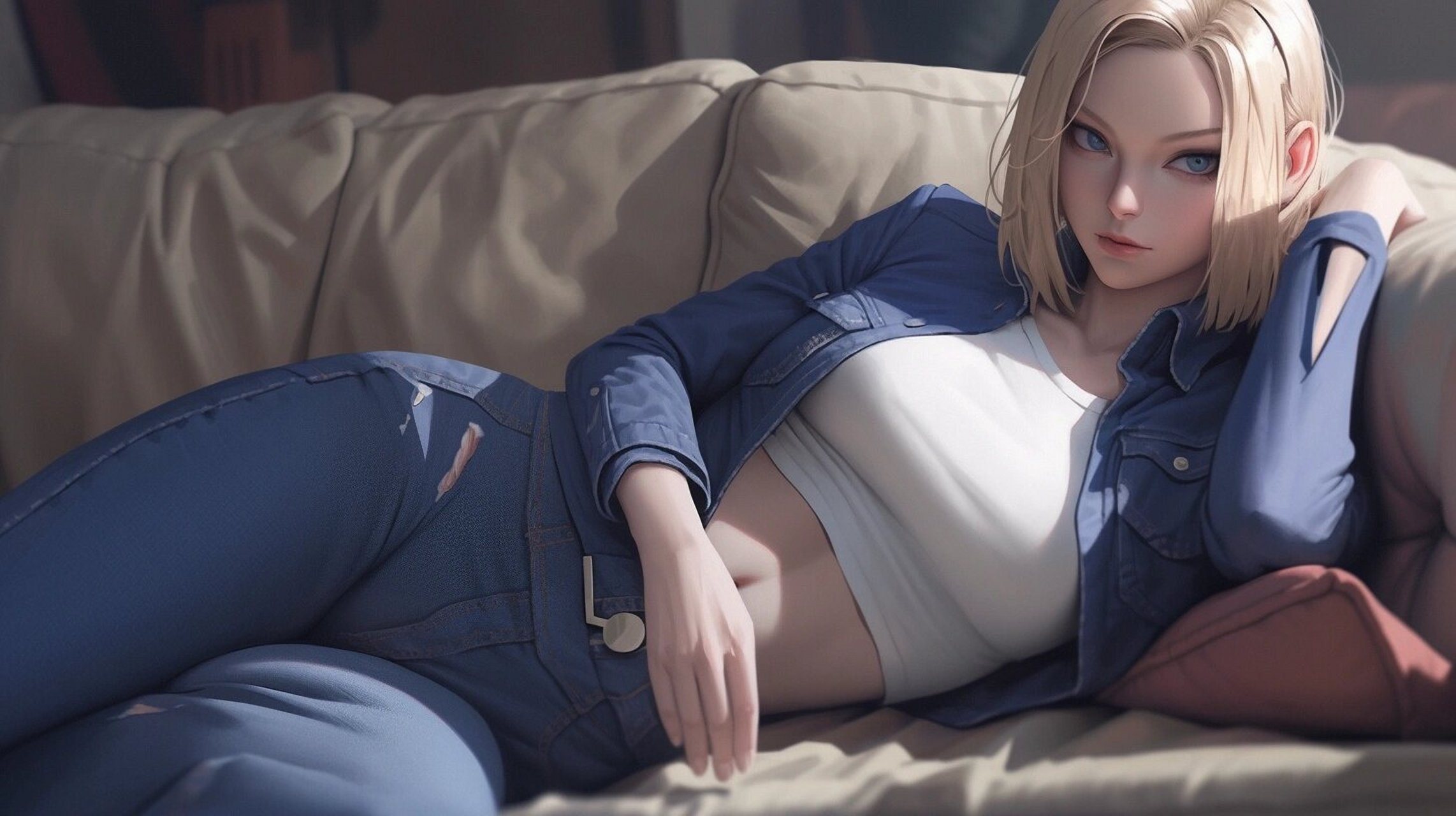 人造人18号 挑战全网最好看的18号,这样的18号,你爱了吗